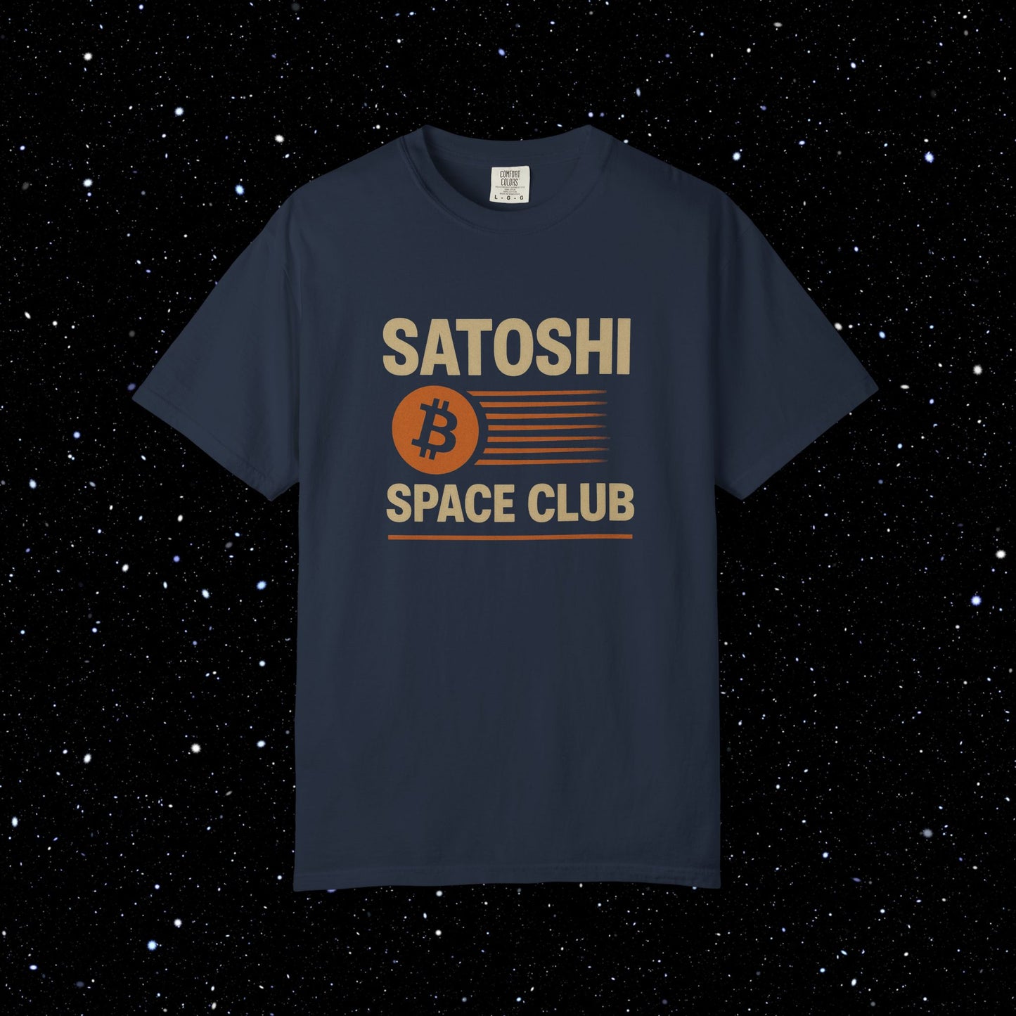 Bitcoin Satoshi Space Club Tee