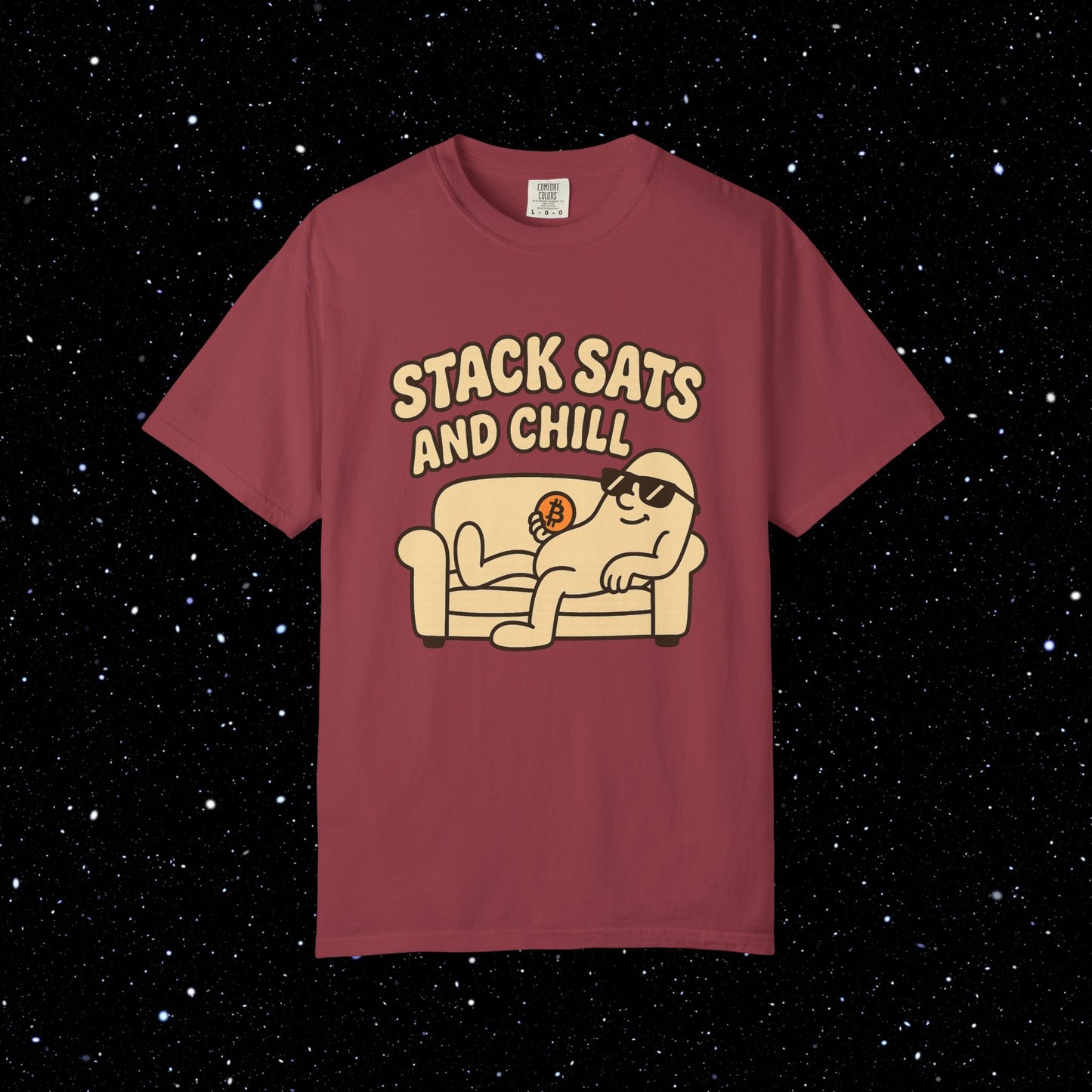 Stack Sats And Chill - Bitcoin Tee