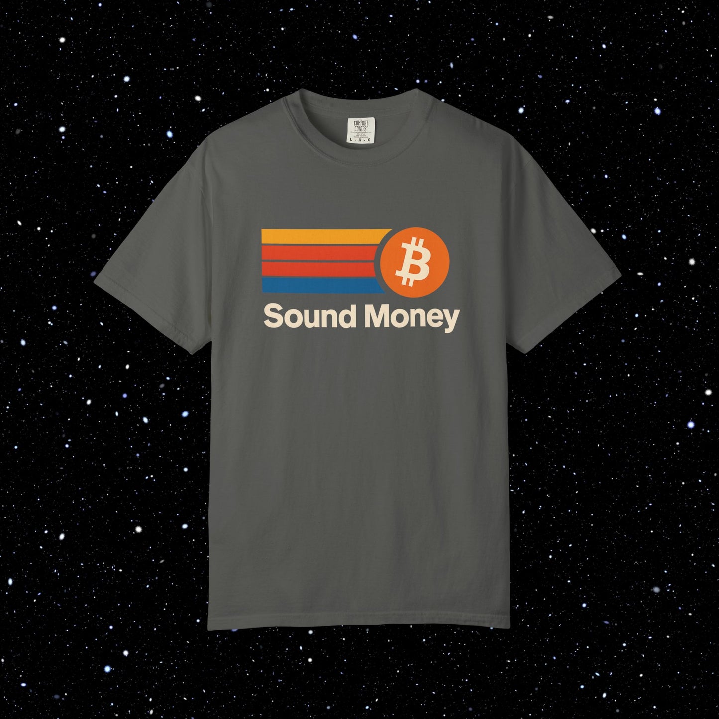 Sound Money – Retro ₿ Tee