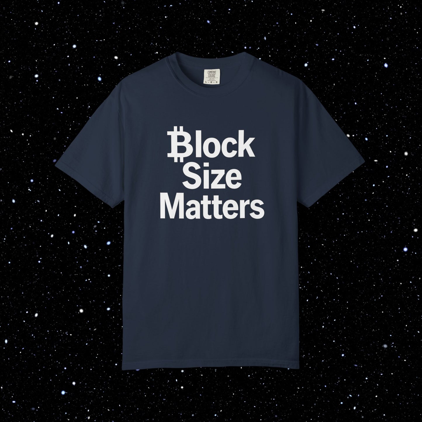 Bitcoin Block Size Matters Tee