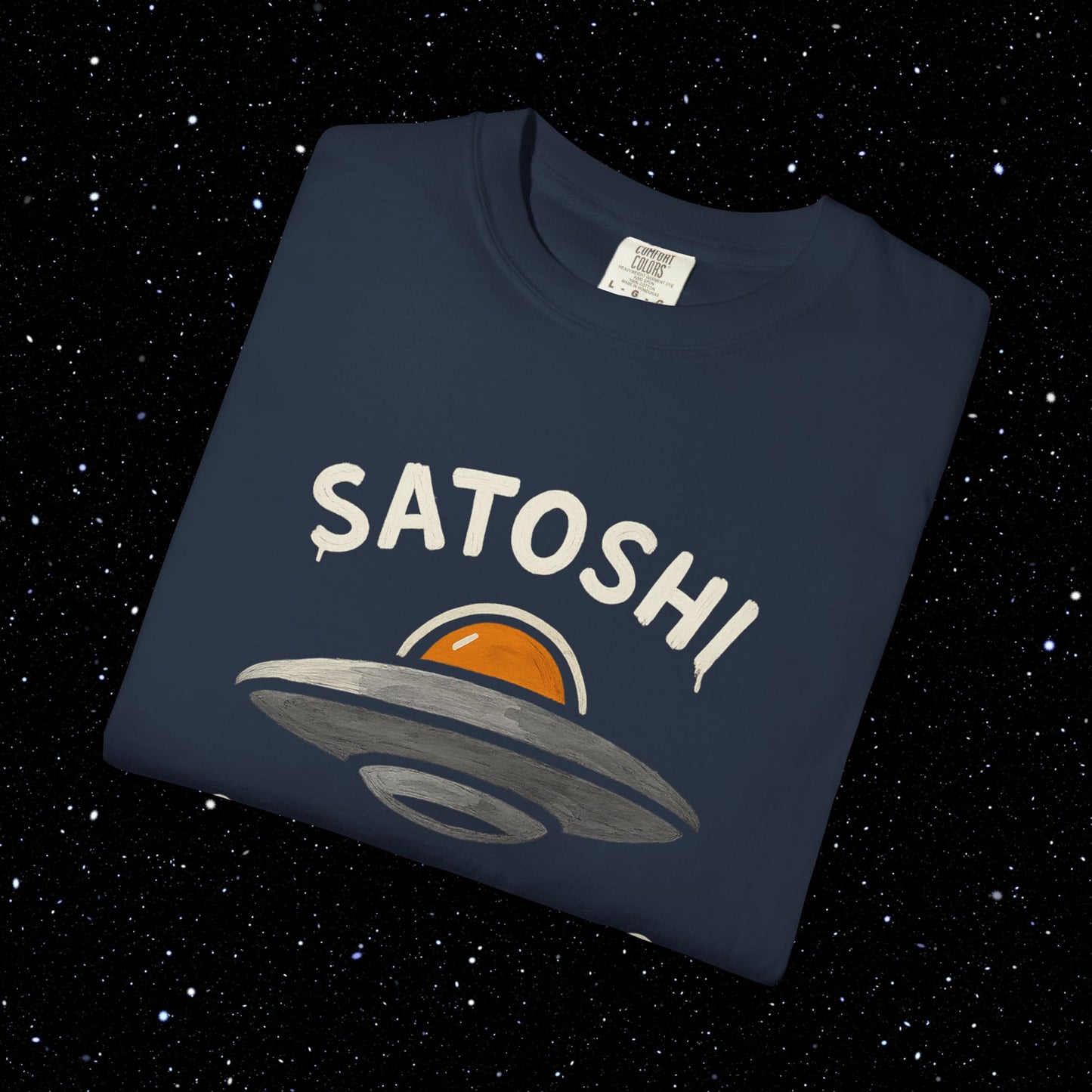 Satoshi Space Club Bitcoin UFO Tee