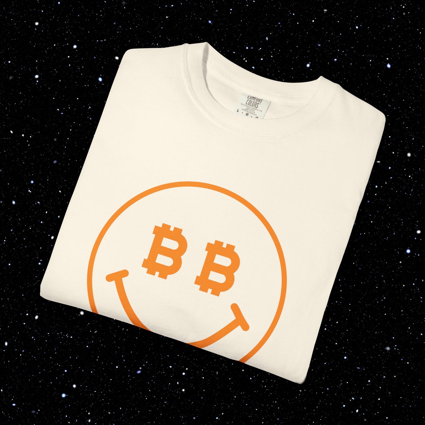 Be Happy Bitcoin Comfort Colors Tee
