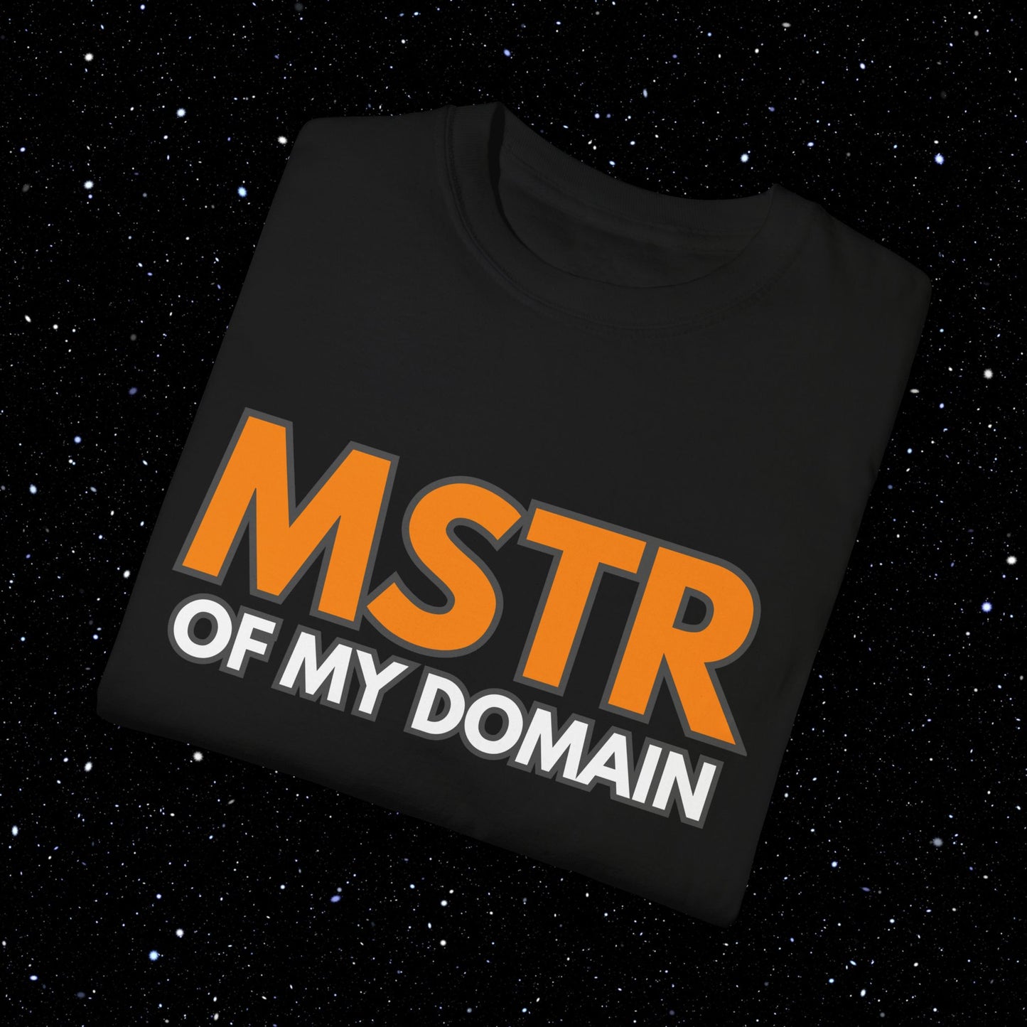 MSTR of My Domain - Bitcoin Tee Shirt
