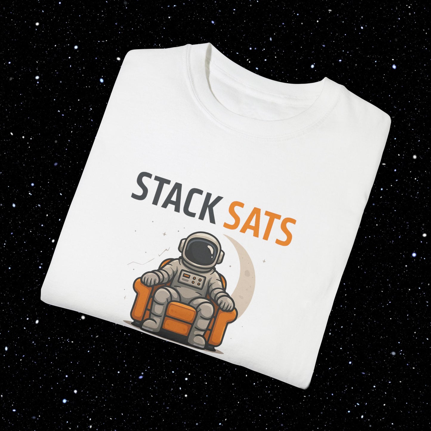 Stack Sats and Chill - Bitcoin Comfort Colors Tee Shirt