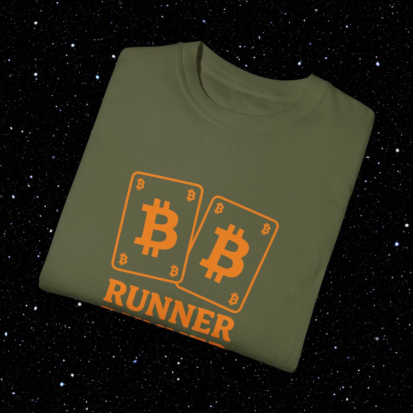 Runner Runner Bitcoin Comfort Colors Tee Shirt