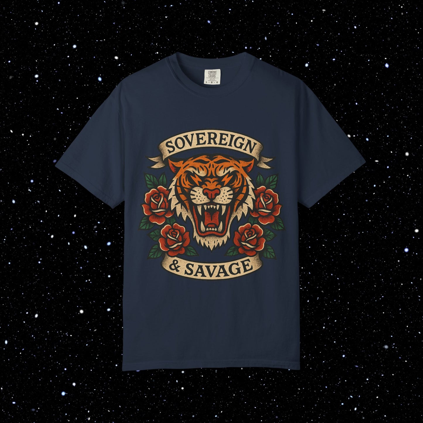 Sovereign and Savage Bitcoin Tee