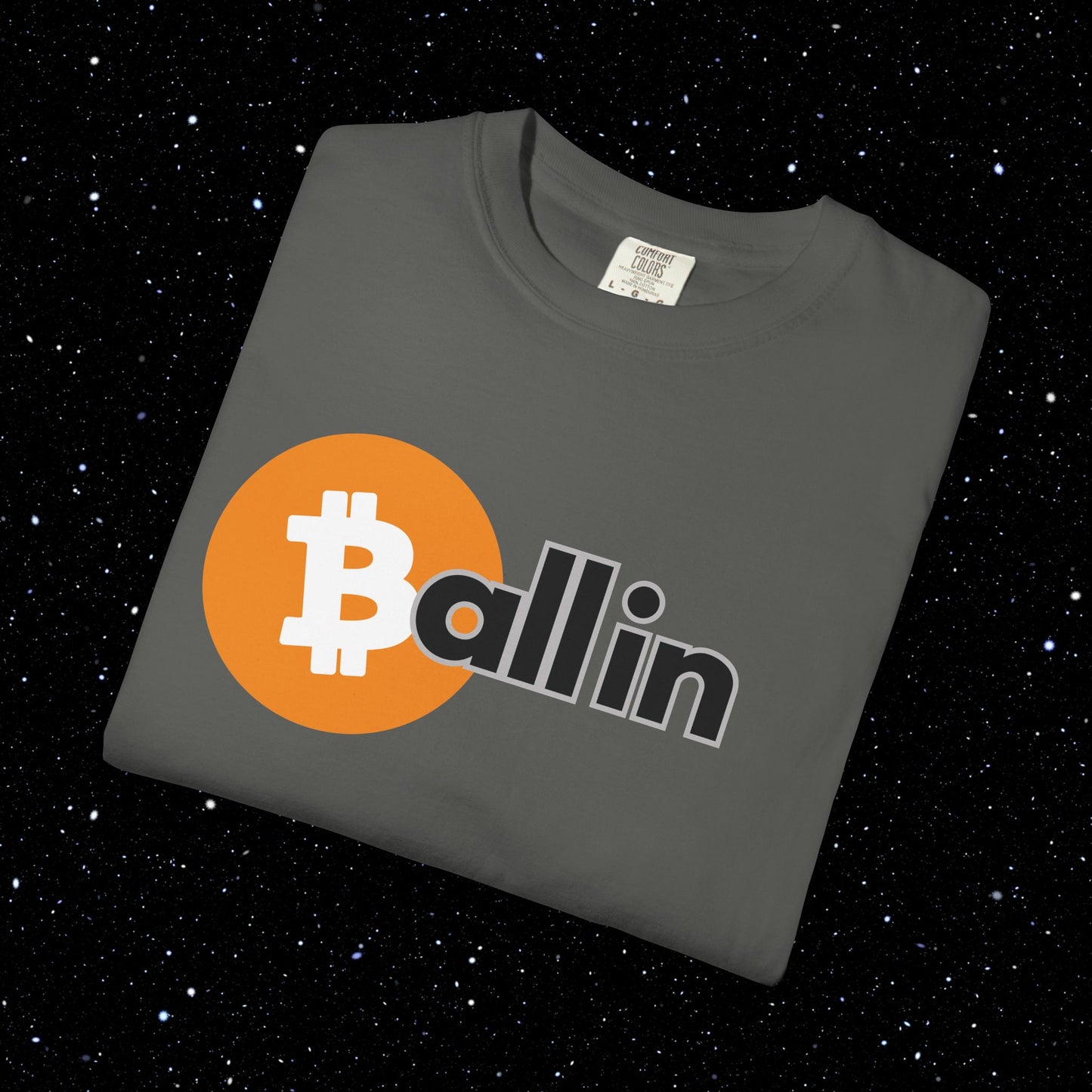All In Bitcoin Comfort Colors Tee