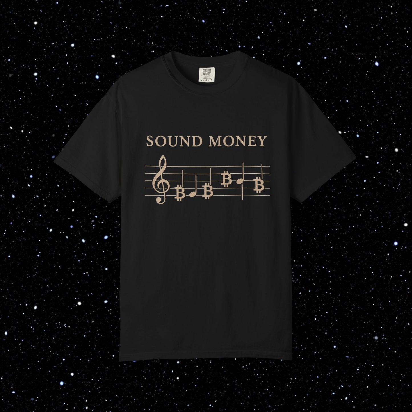 Sound Money Sheet Music Bitcoin Tee