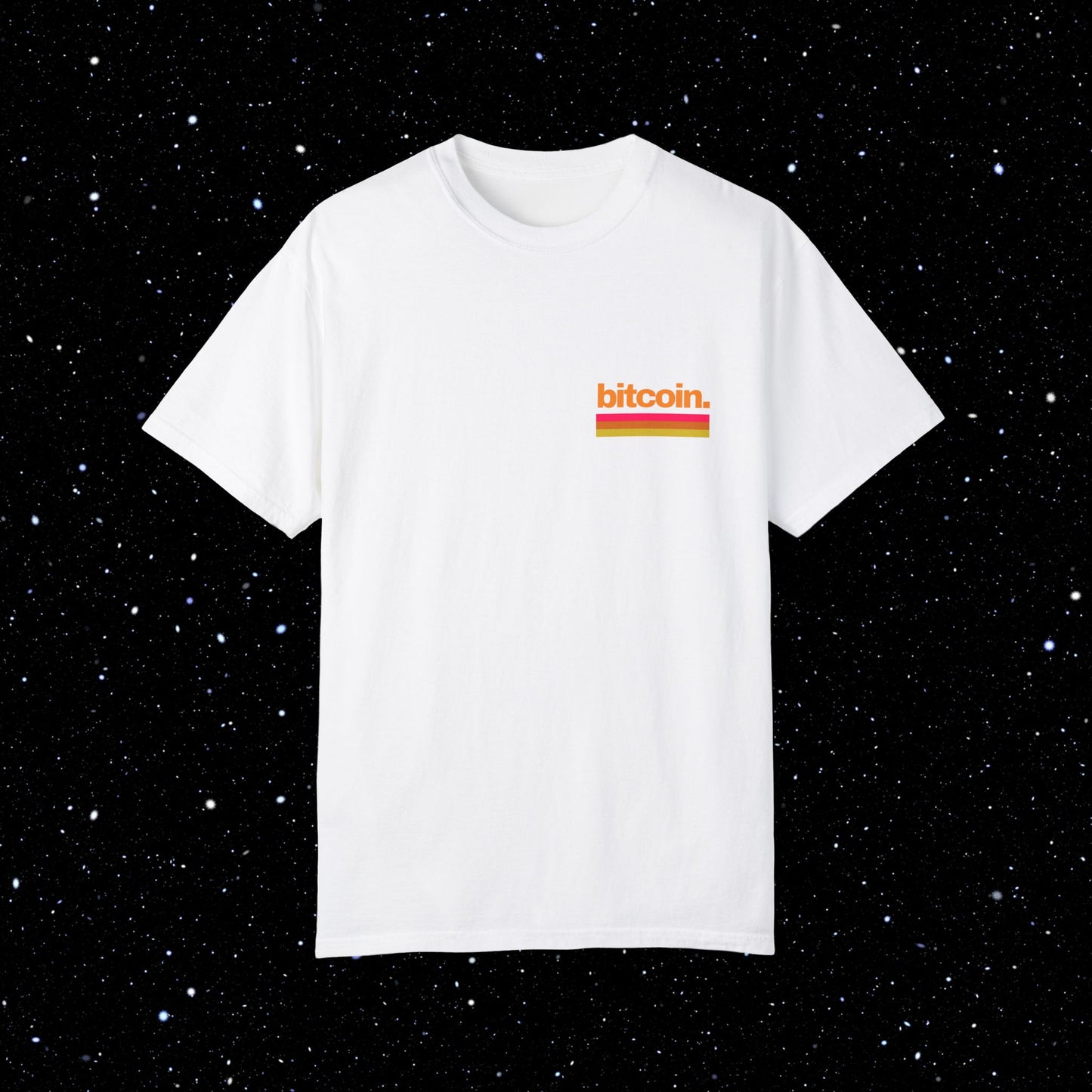 Minimal Bitcoin Comfort Colors Tee Shirt