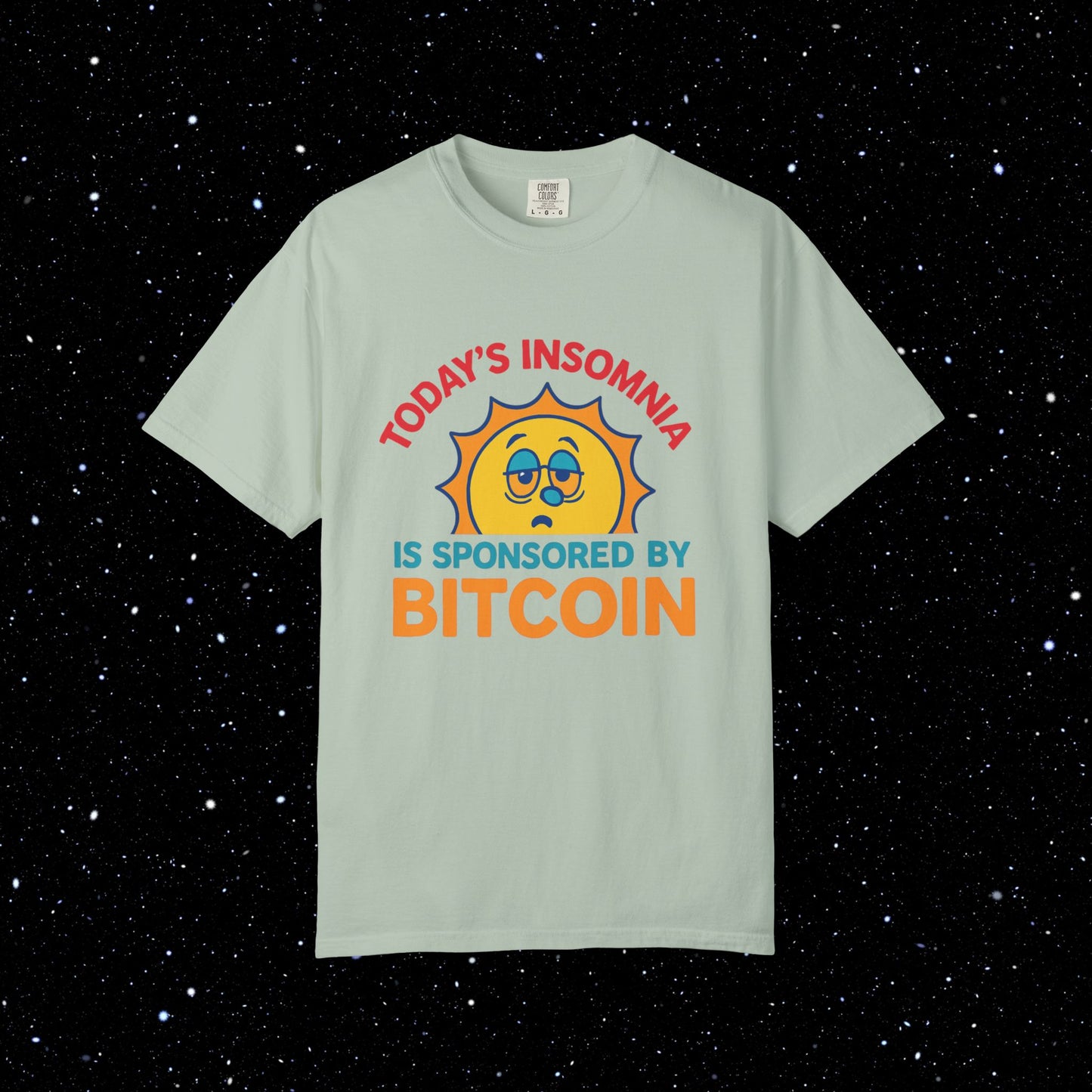 Bitcoin Insomnia Colorful Tee