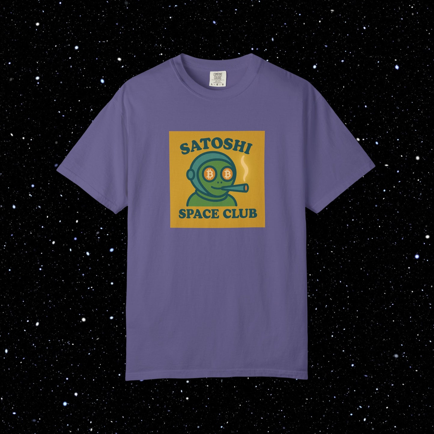 Satoshi Space Club - Lost In Space Bitcoin Tee Shirt