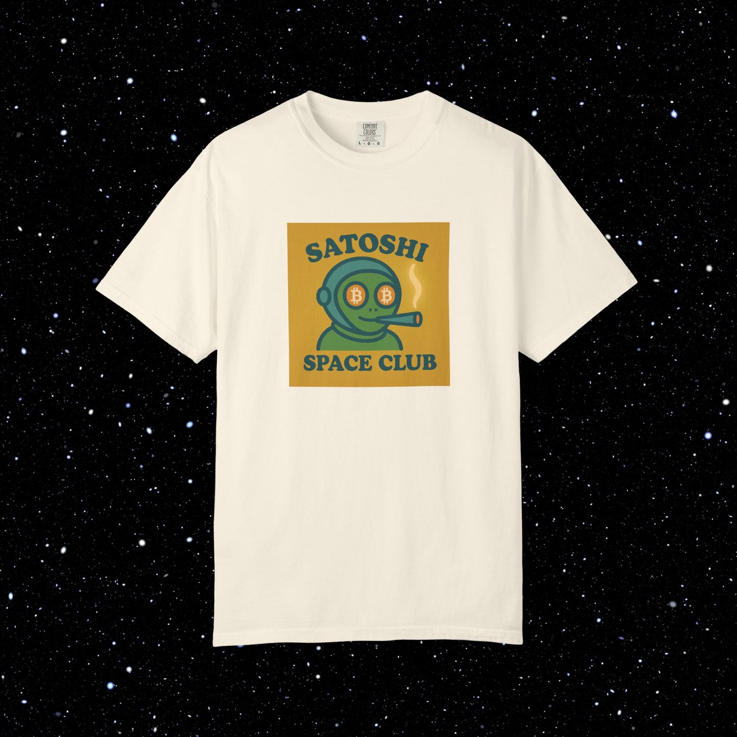 Satoshi Space Club - Lost In Space Bitcoin Tee Shirt