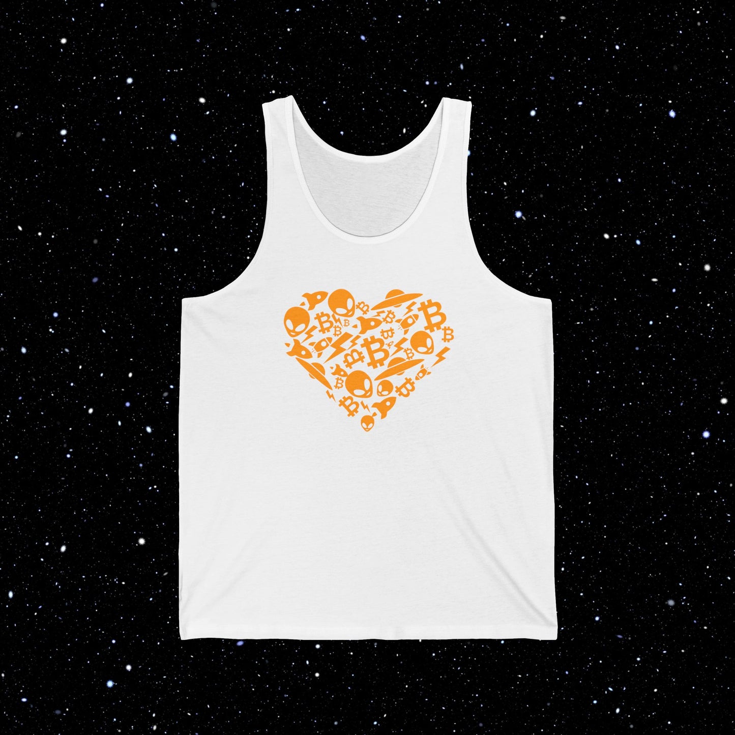 Bitcoin Alien Heart Tank