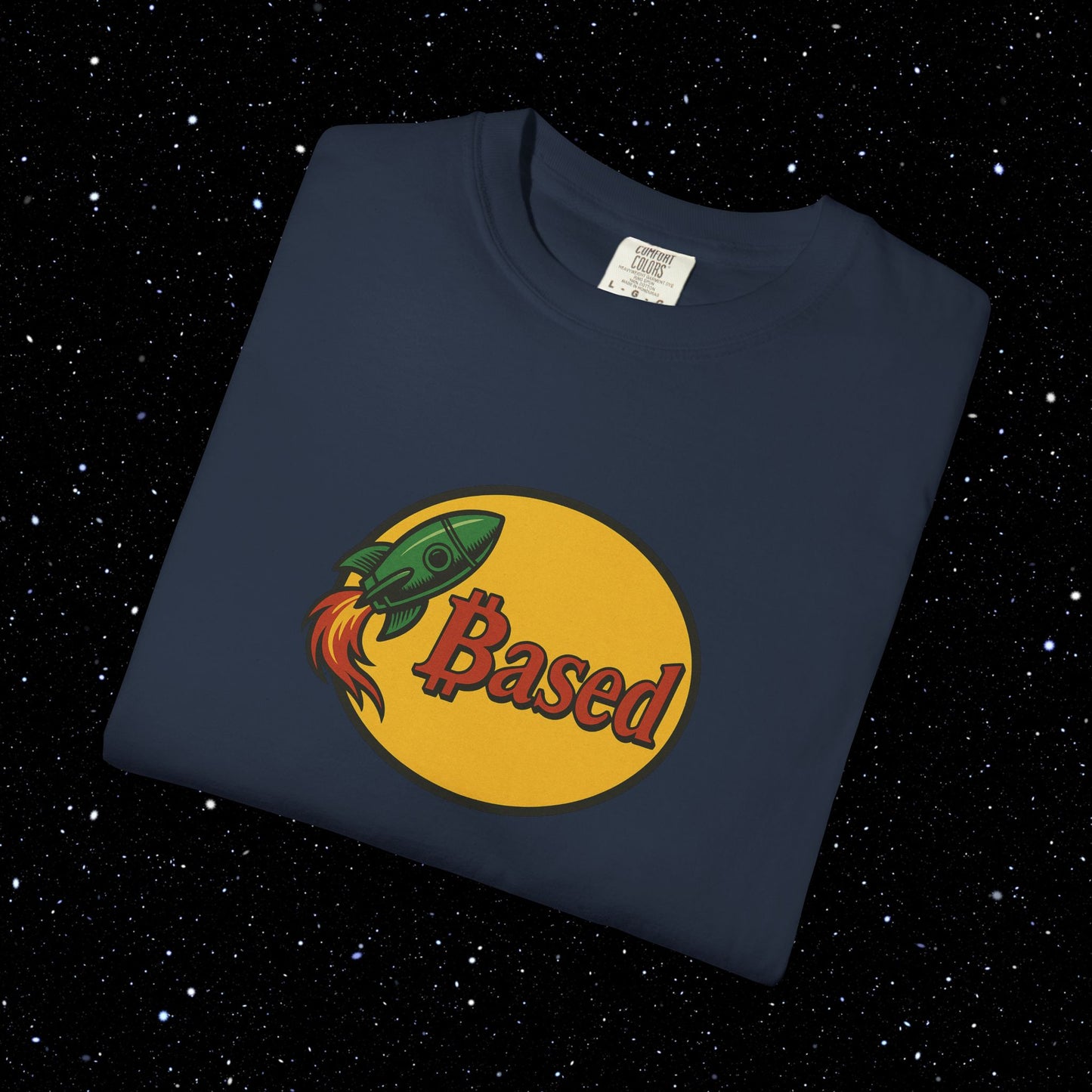 Based Pro - Bitcoin Comfort Colors Tee Shirt