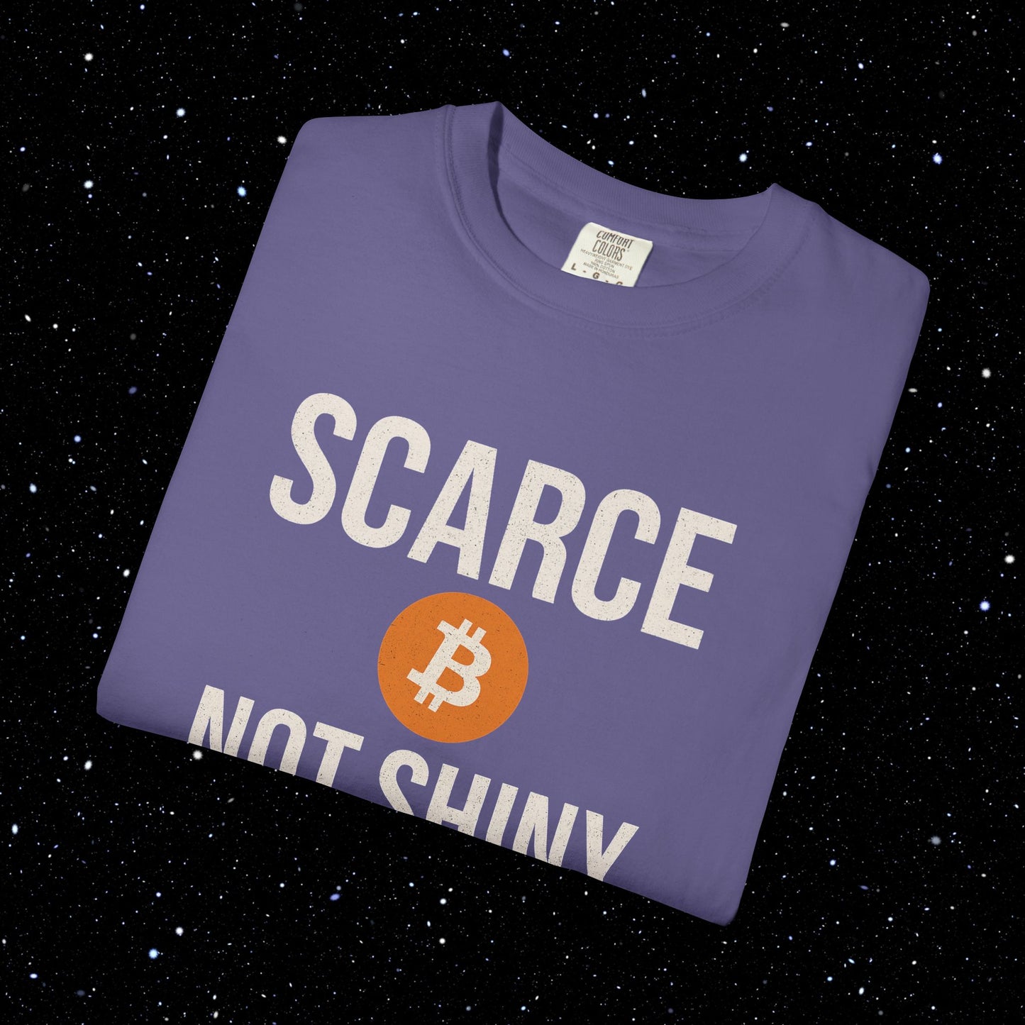 Scarce Not Shiny Bitcoin Tee