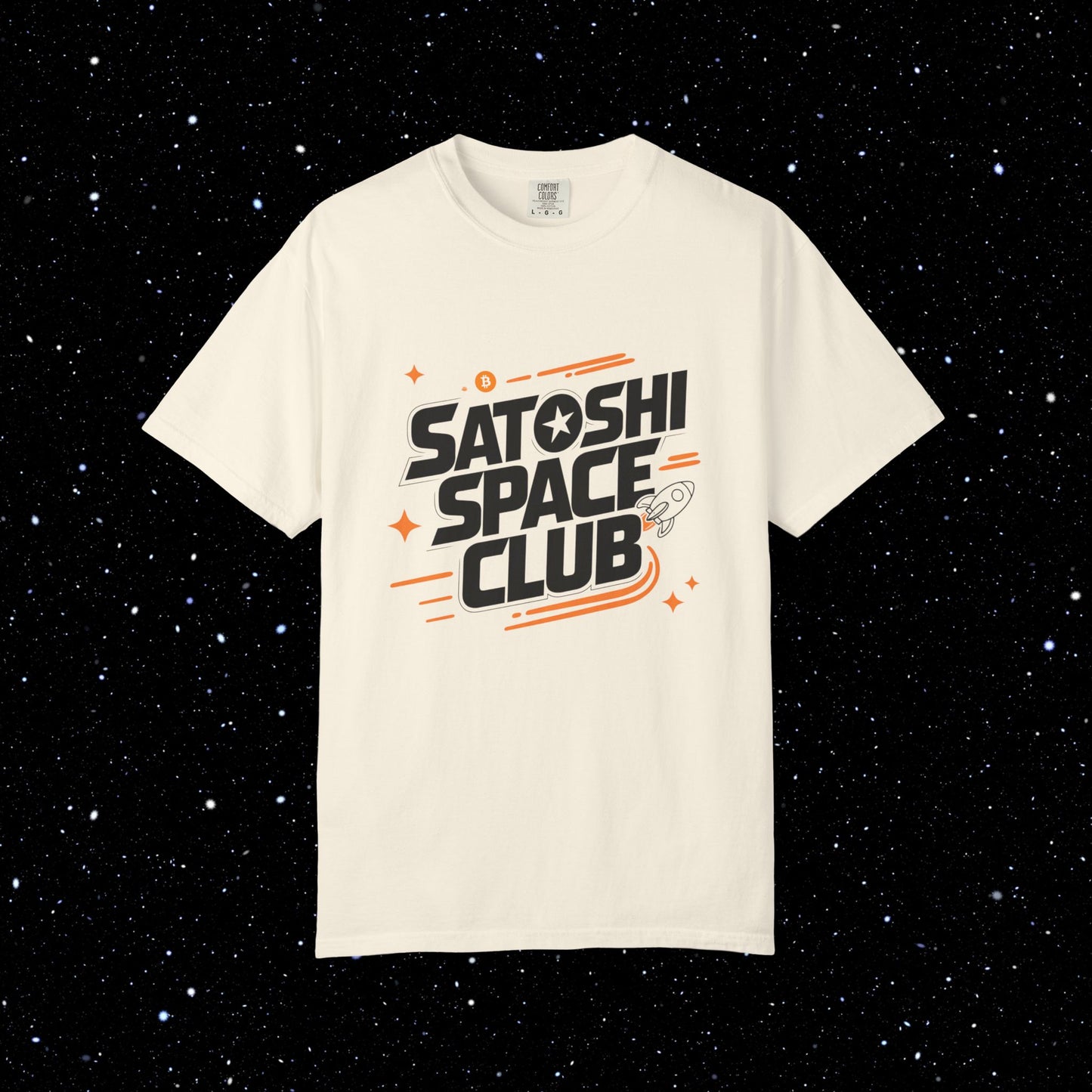 Satoshi Space Club Warp Speed Tee