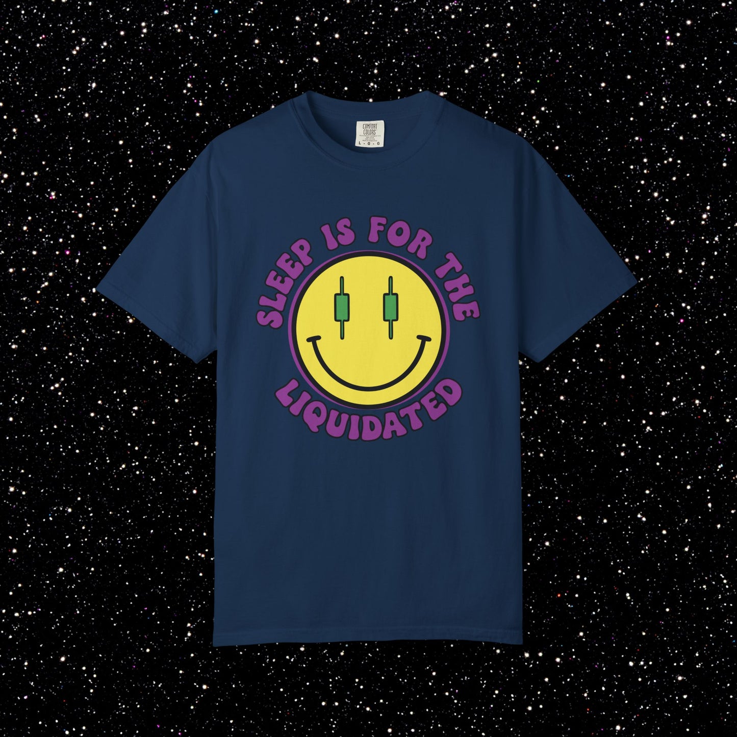 Sleep Is For The Liquidated Smiley Tee