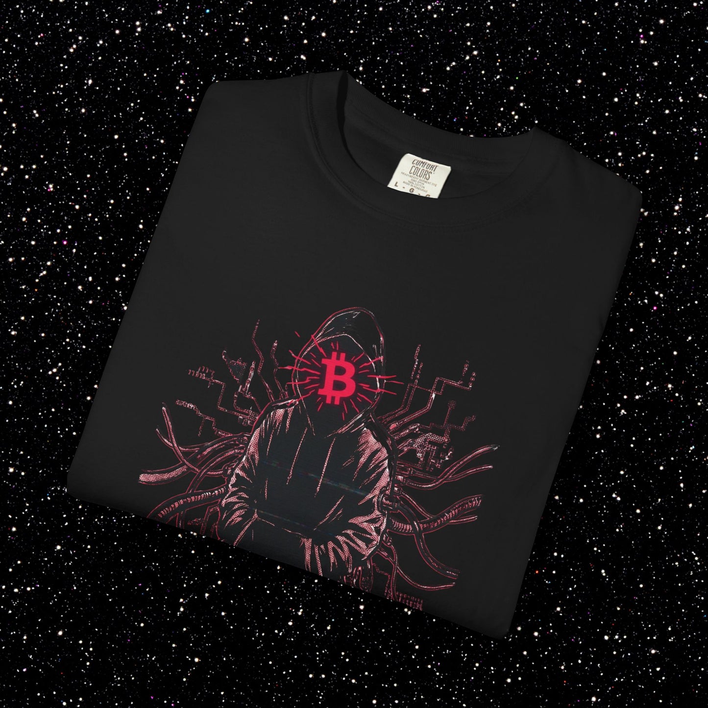 Satoshi Ghost In The Machine Bitcoin Tee