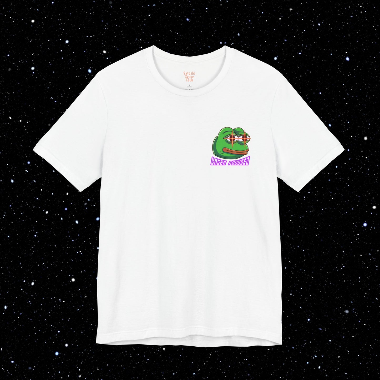 Laser Focused Bitcoin Tee Shirt