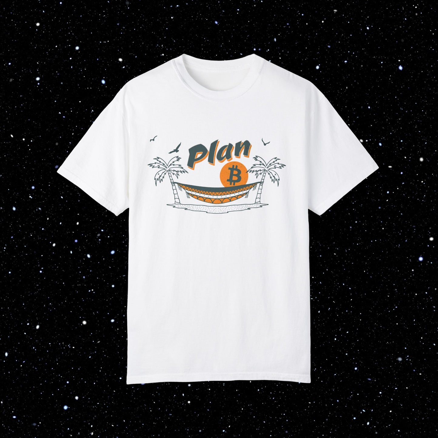 Plan B Hammock - Bitcoin Comfort Colors Tee Shirt