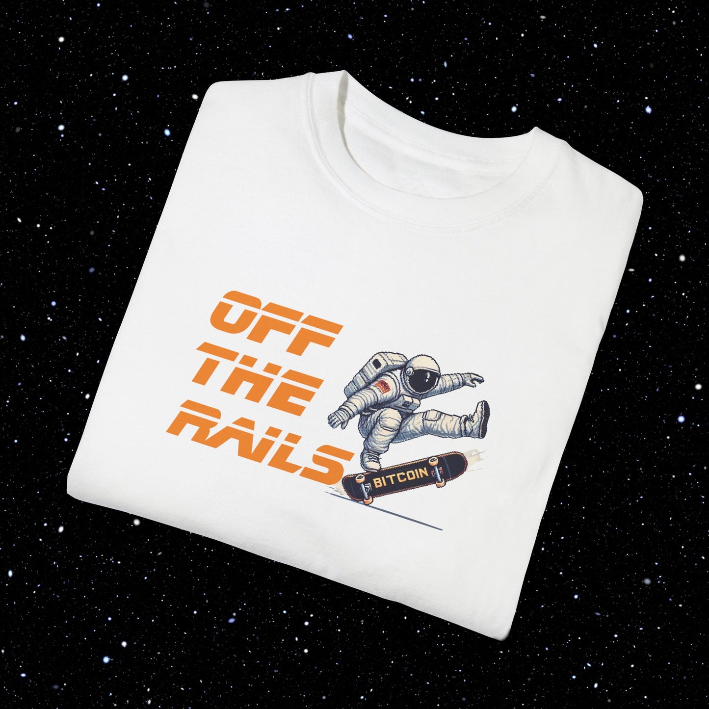 Off The Rails Bitcoin Comfort Colors Tee Shirt