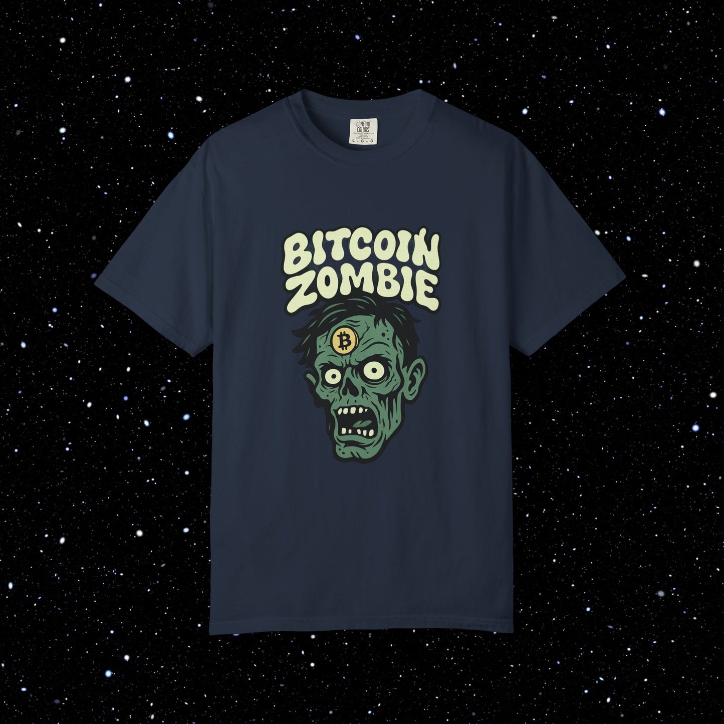 Bitcoin Zombie Graphic Tee
