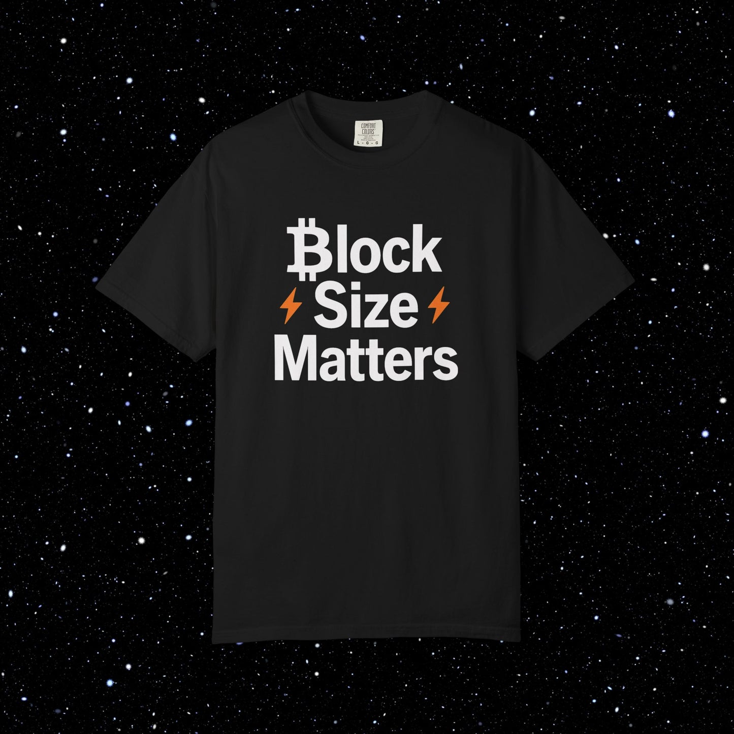 Bitcoin Block Size Matters Lightning Tee