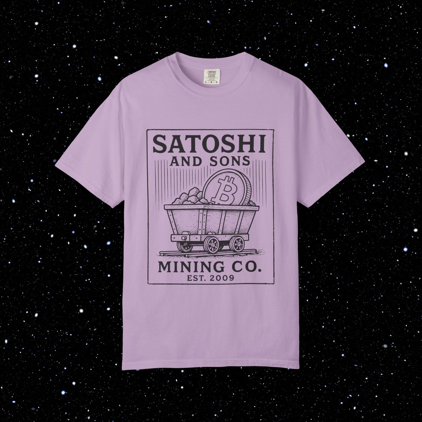 Satoshi and Sons Line Art Tee
