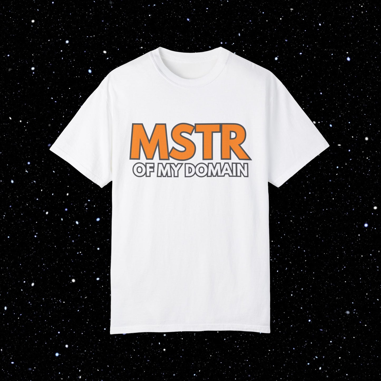 MSTR of My Domain - Bitcoin Tee Shirt