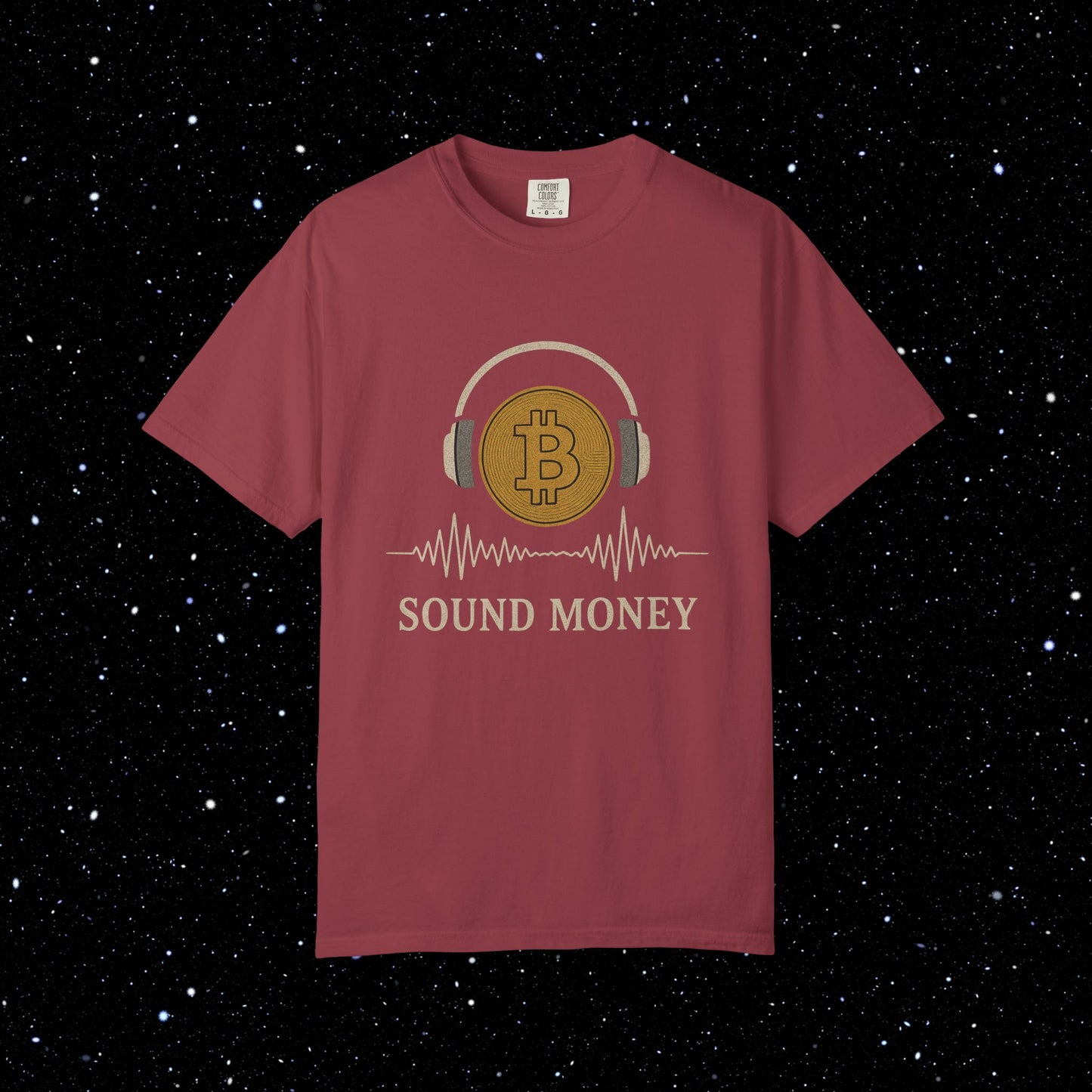 Sound Money Bitcoin Headphone Tee