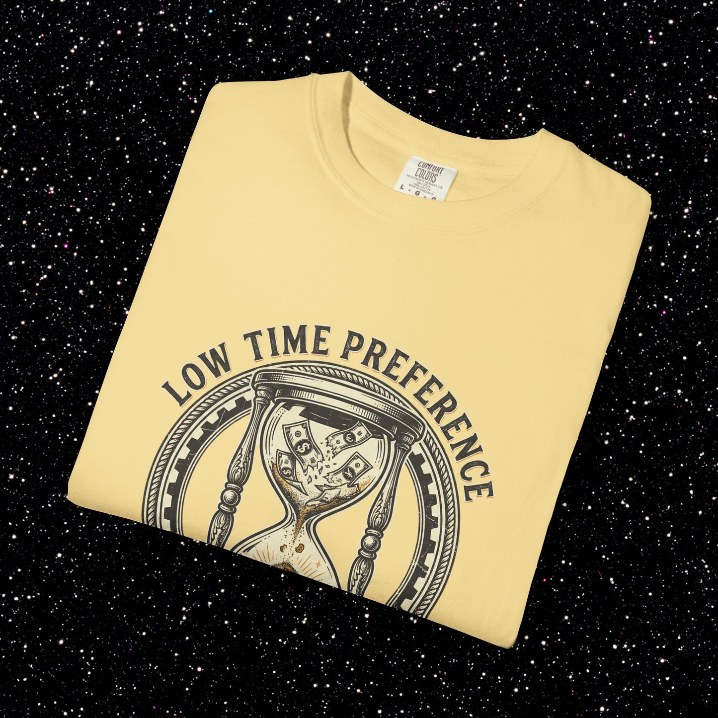 Bitcoin Low Time Preference Hour Glass Tee