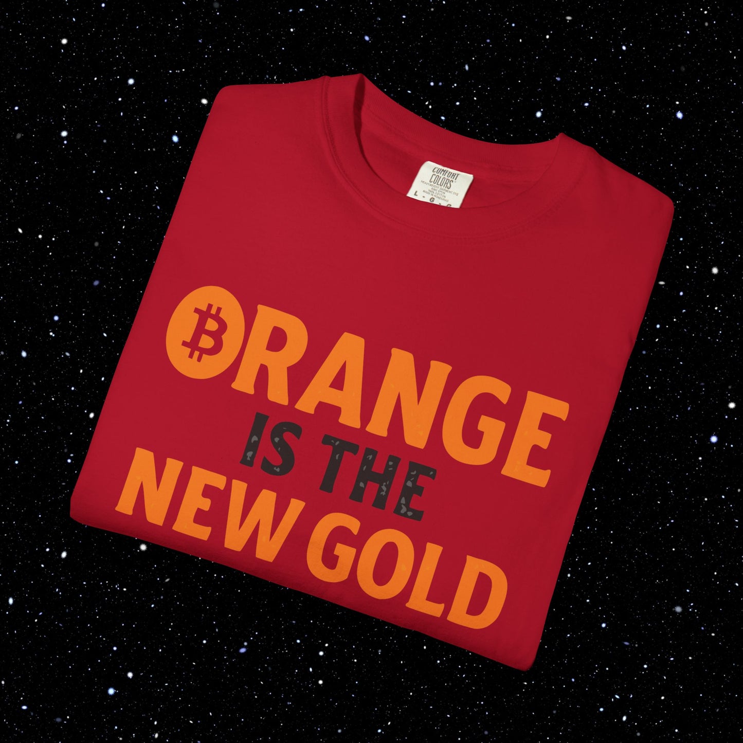 Orange Is The New Gold Bitcoin Tee