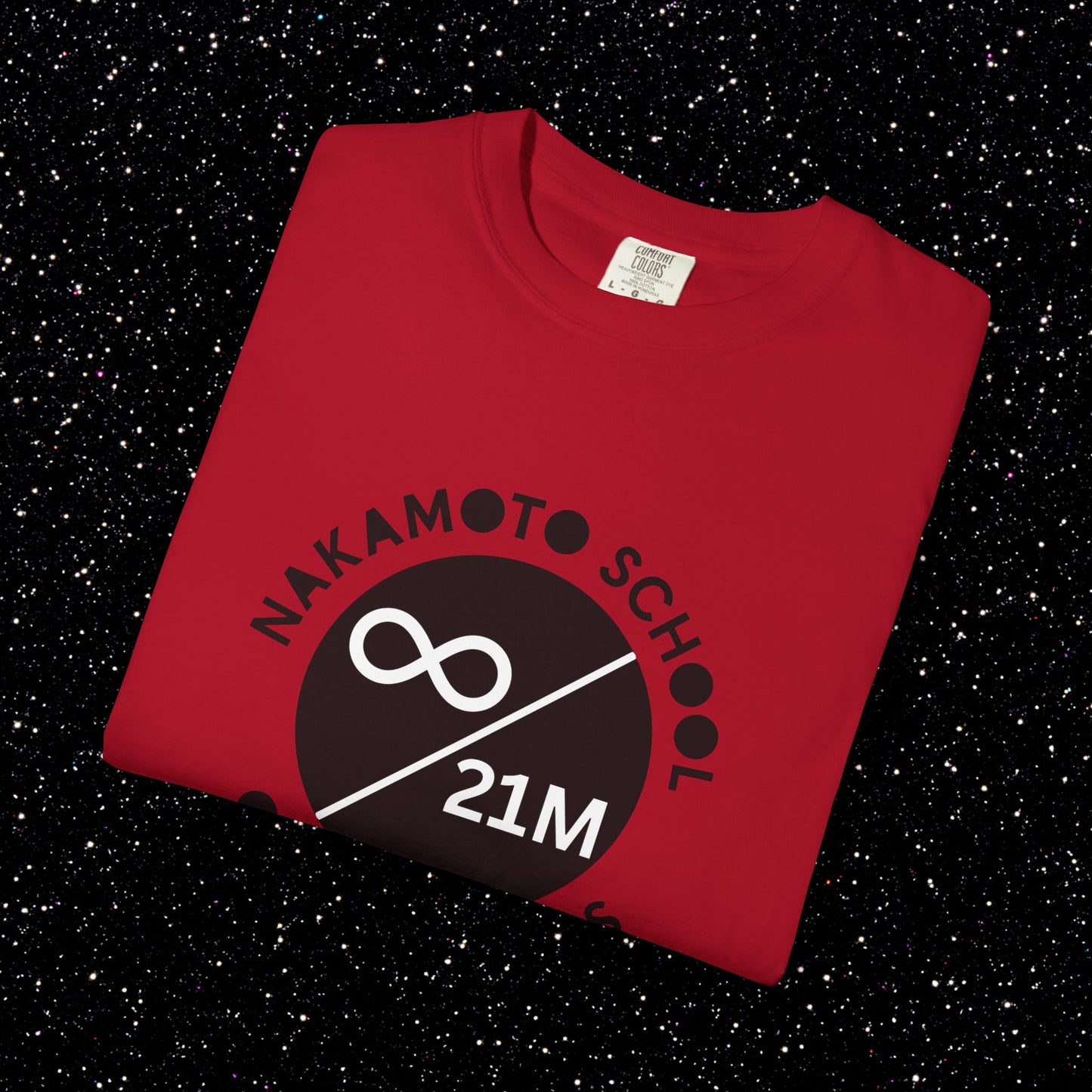 Nakamoto School of Economics ∞ / 21M Bitcoin Tee