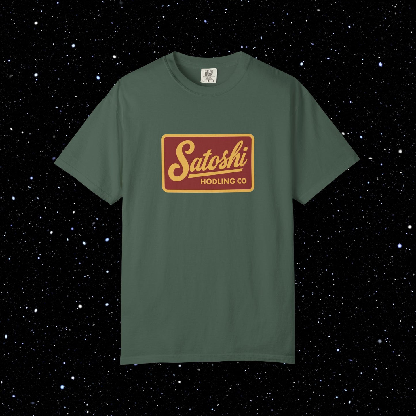 Satoshi Hodling Co Bitcoin Tee