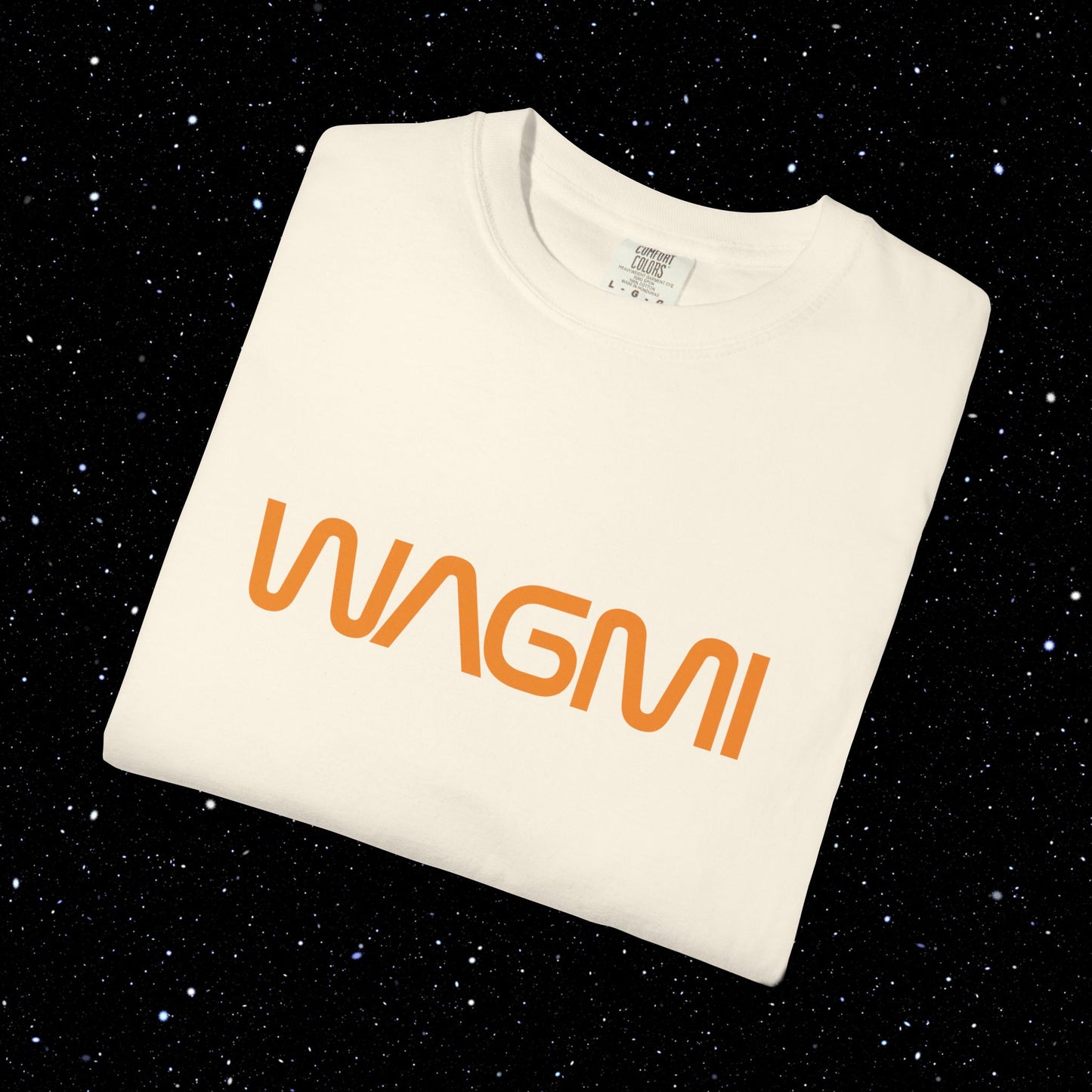 WAGMI Worm Font Bitcoin Tee