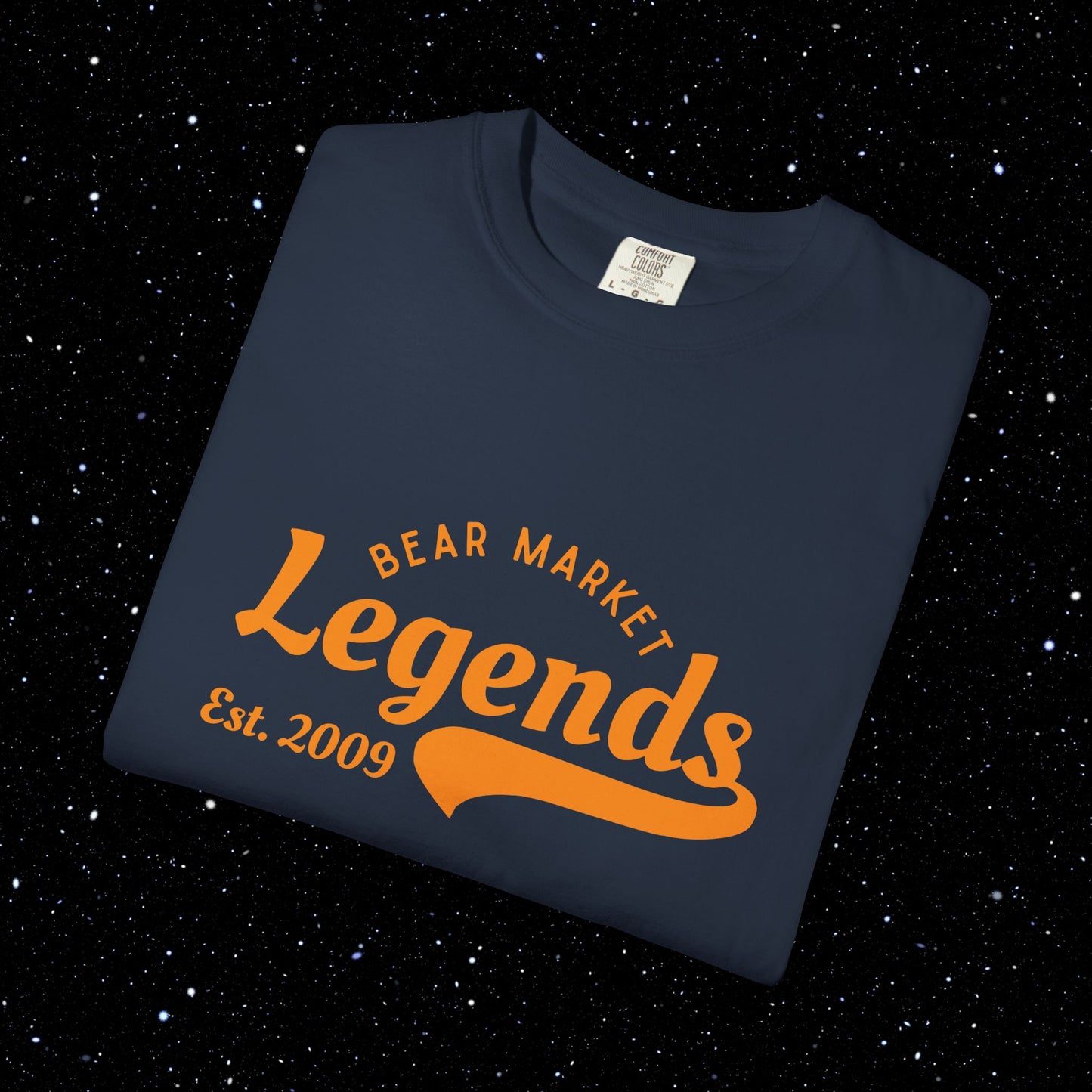 Bear Market Legends - Bitcoin Comfort Colors Tee Shirt