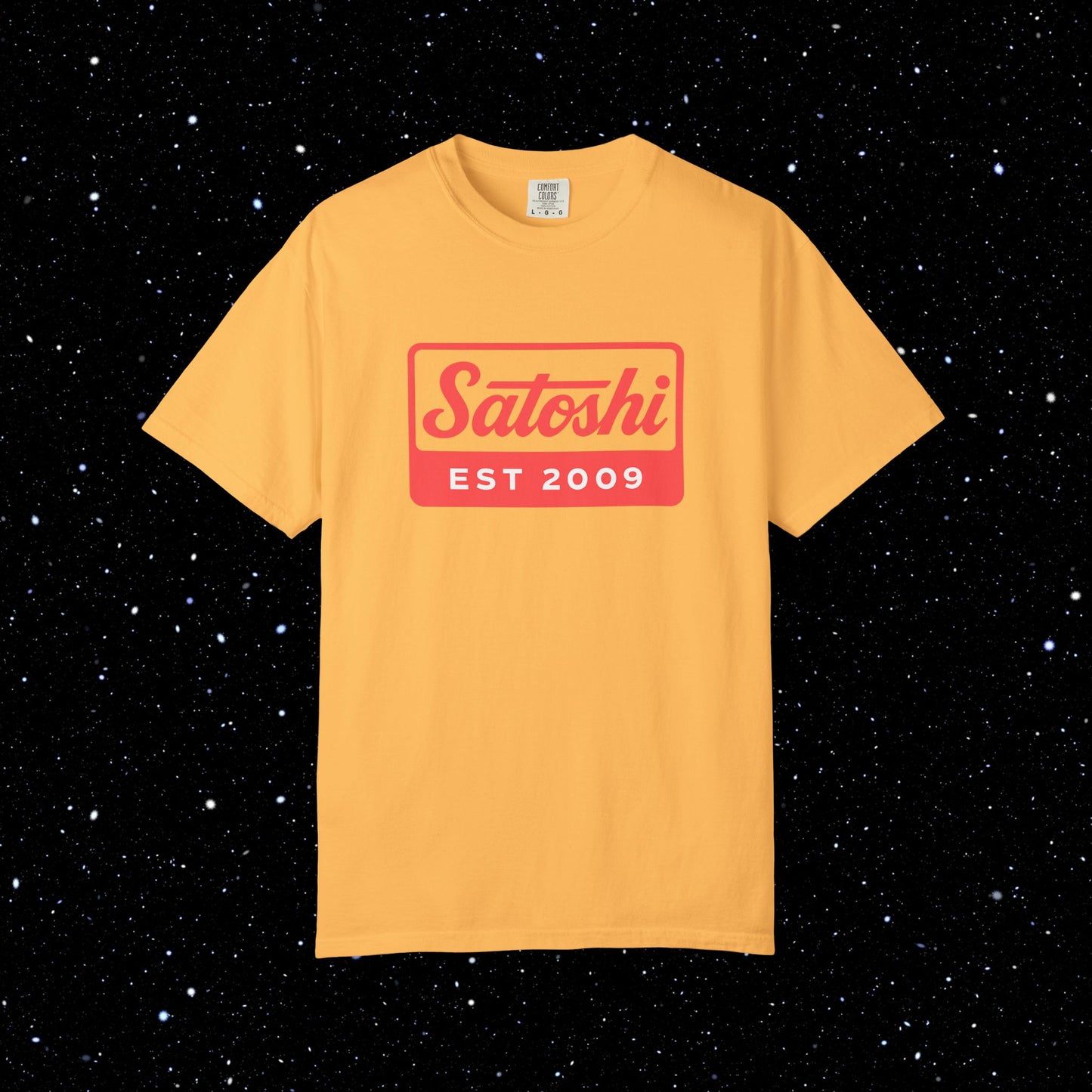 Satoshi Established 2009 Tee
