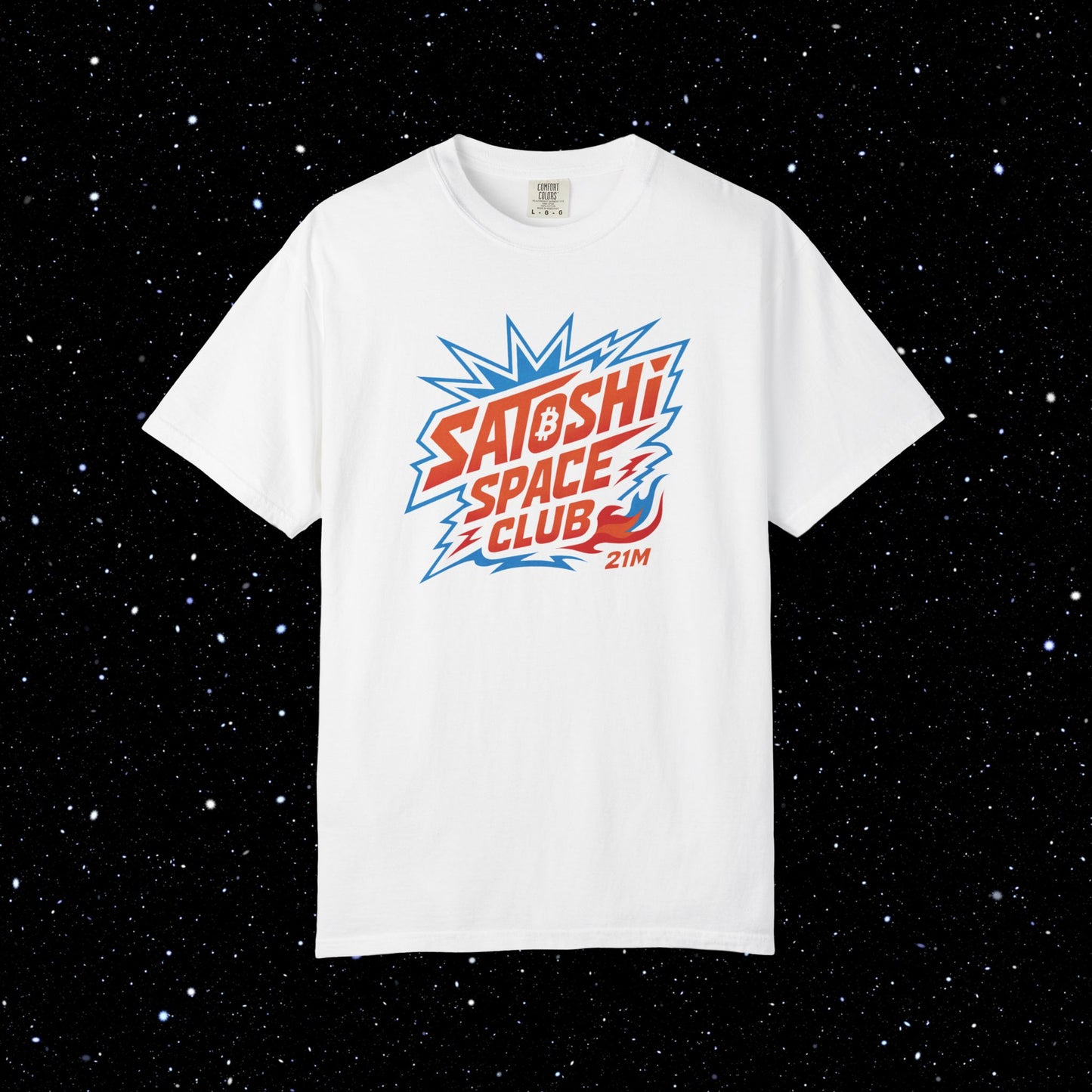 Satoshi Space Club ⚡ 21M Edition Bitcoin Tee