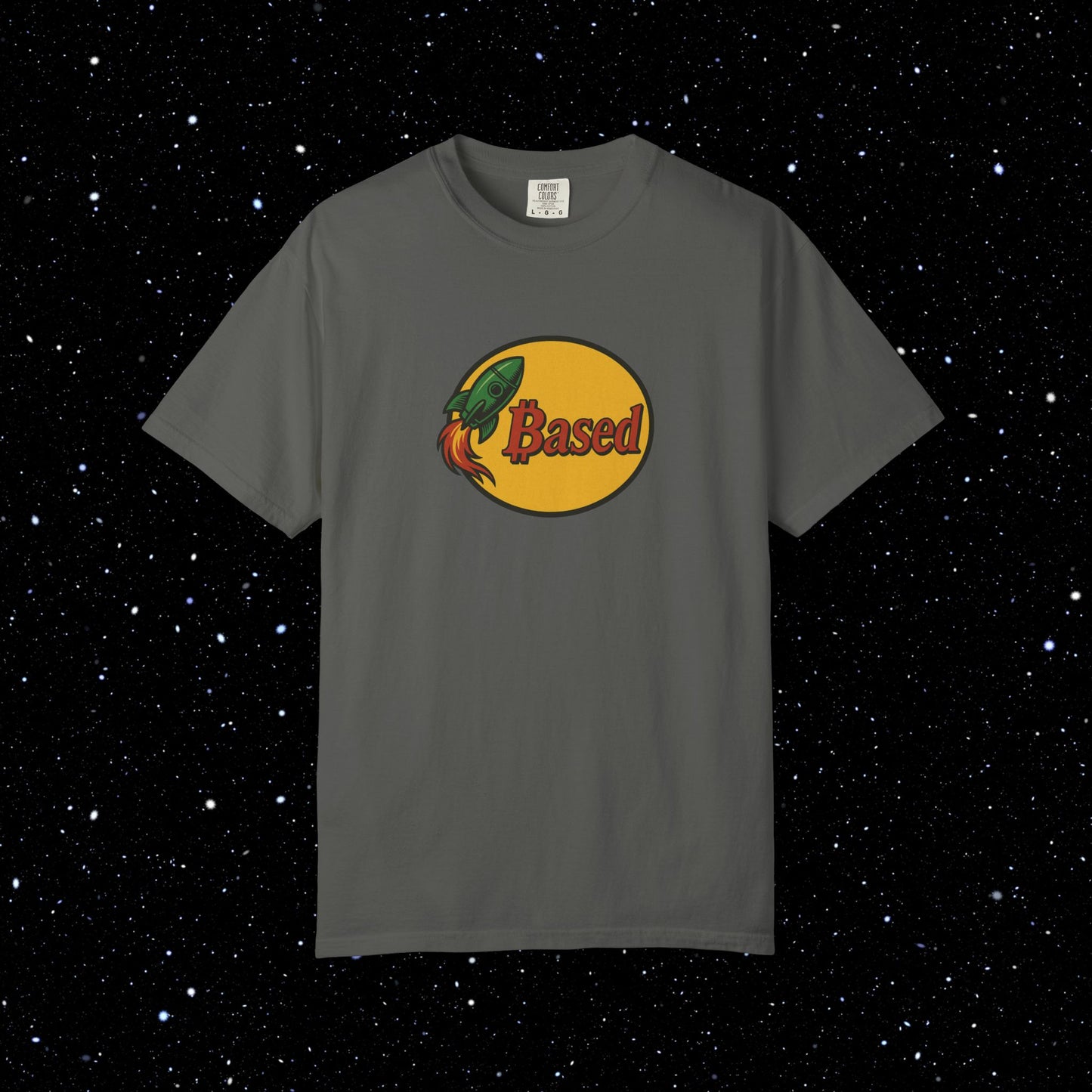 Based Pro - Bitcoin Comfort Colors Tee Shirt