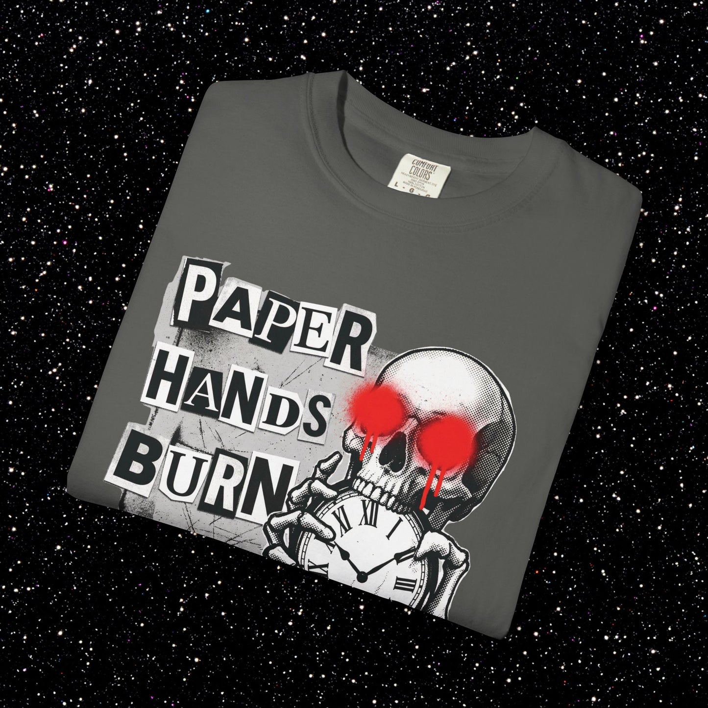 Paper Hands Burn Tee
