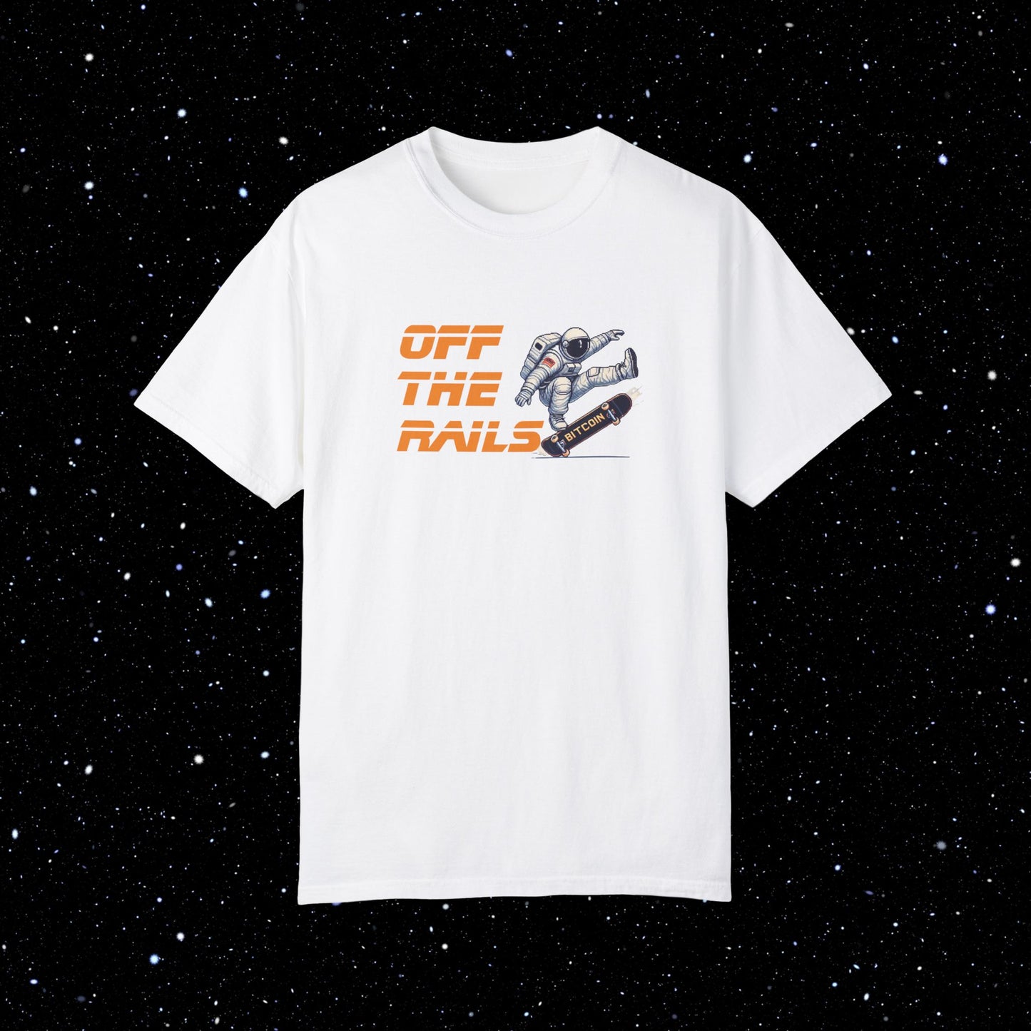 Off The Rails Bitcoin Comfort Colors Tee Shirt