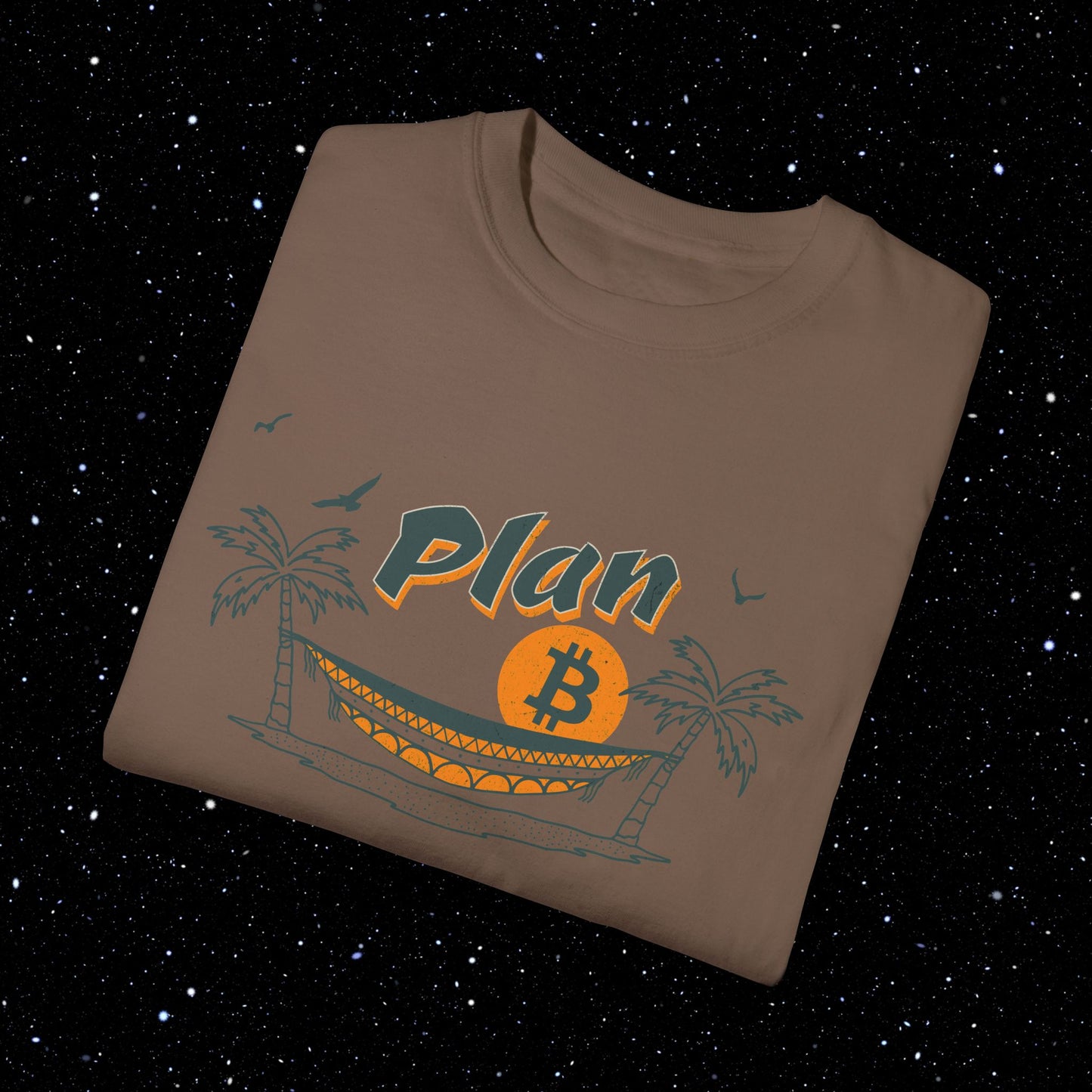 Plan B Hammock - Bitcoin Comfort Colors Tee Shirt