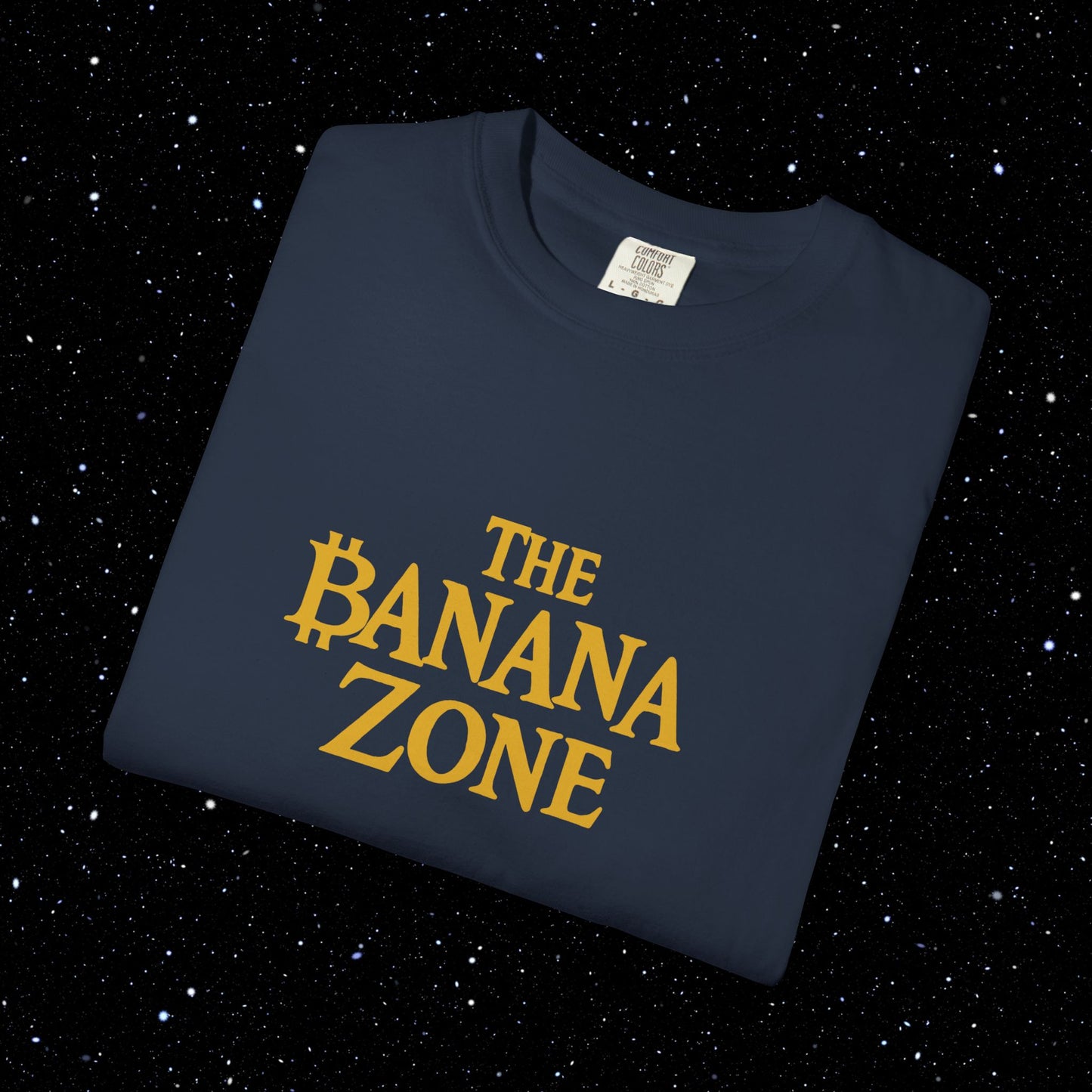 The Banana Zone Bitcoin Comfort Colors Tee Shirt