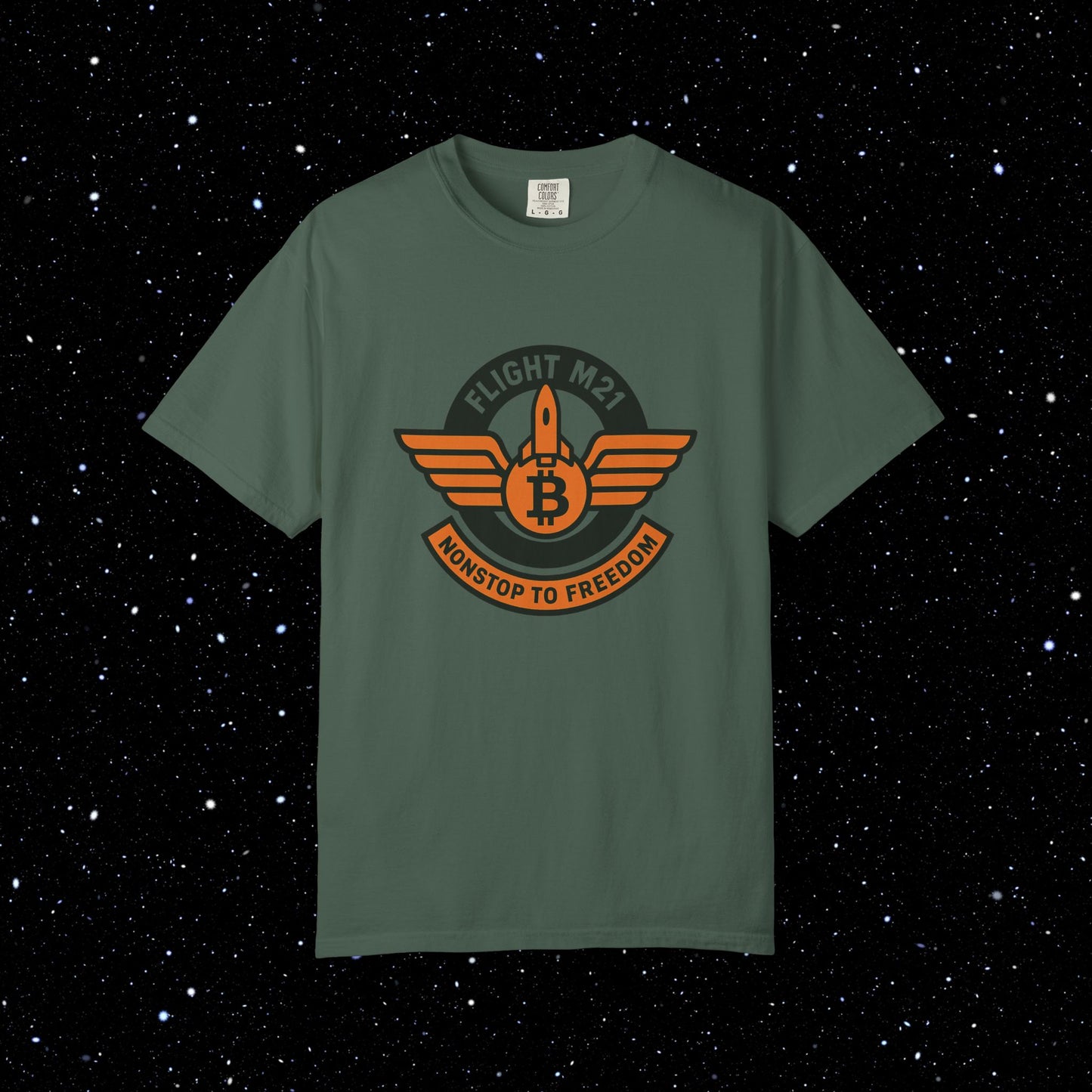 Flight M21 Bitcoin Tee