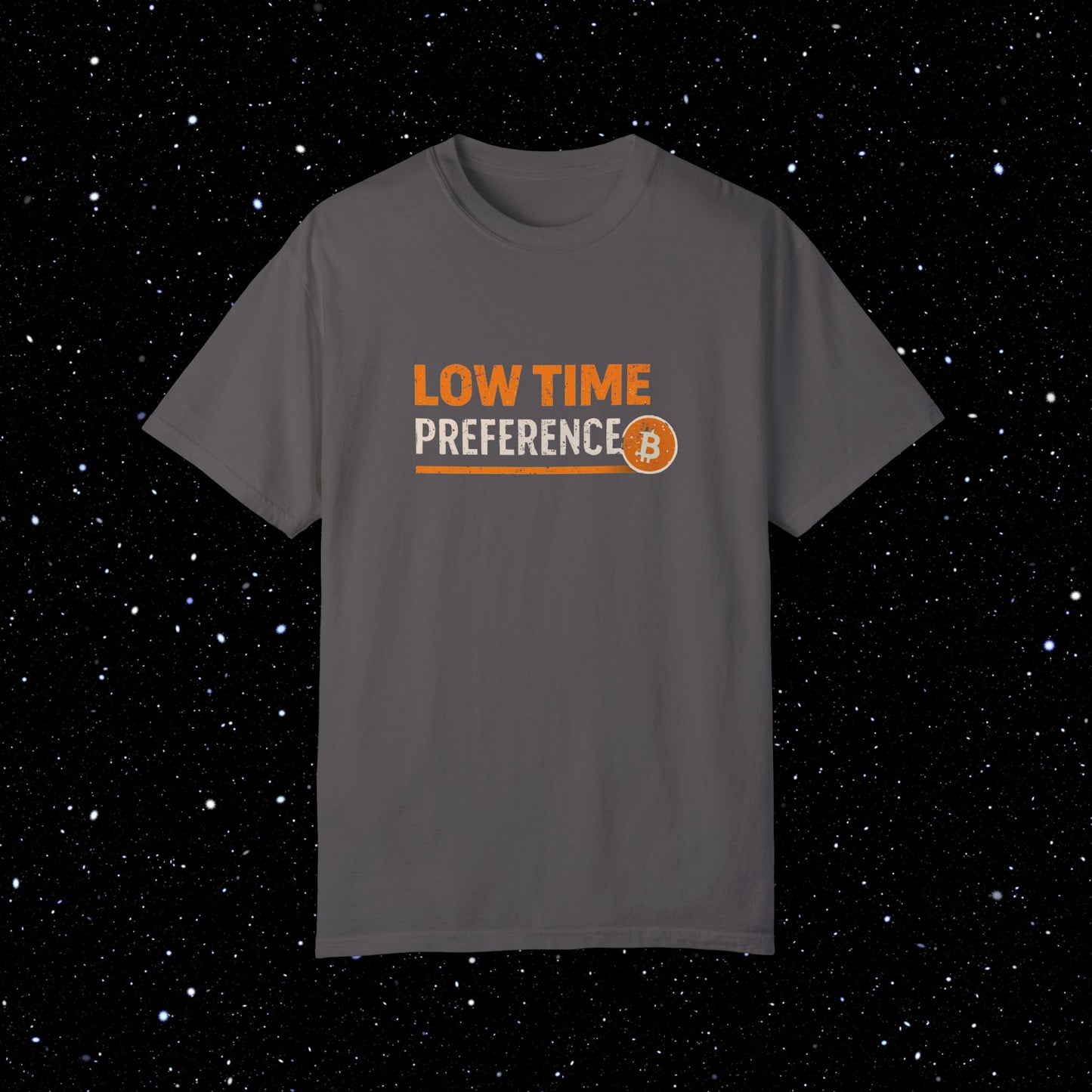 Low Time Preference Bitcoin Tee Shirt
