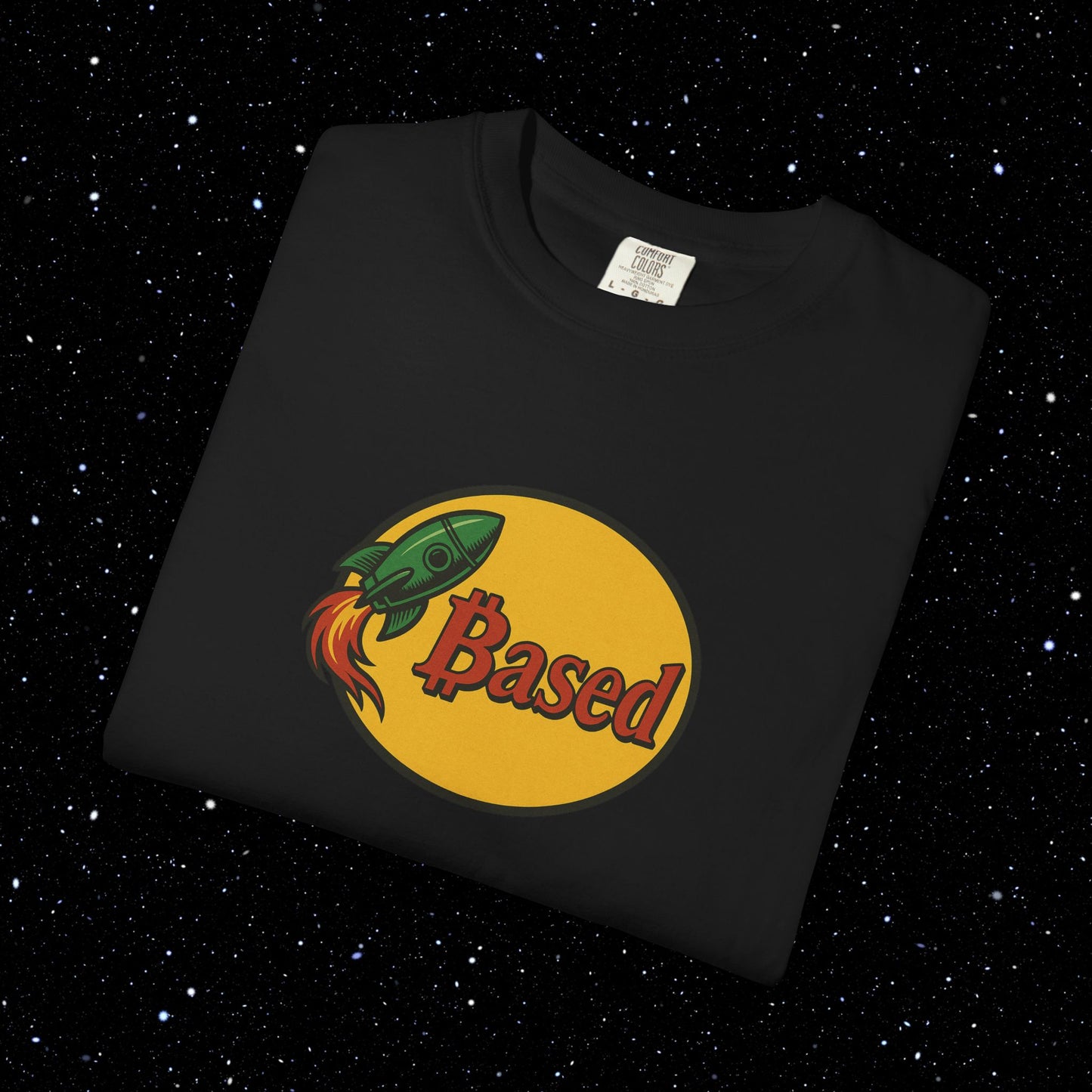 Based Pro - Bitcoin Comfort Colors Tee Shirt