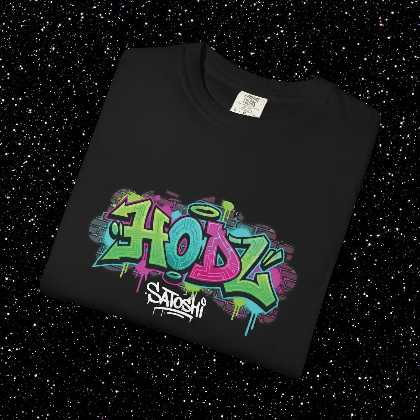 HODL Satoshi Graffiti Tee