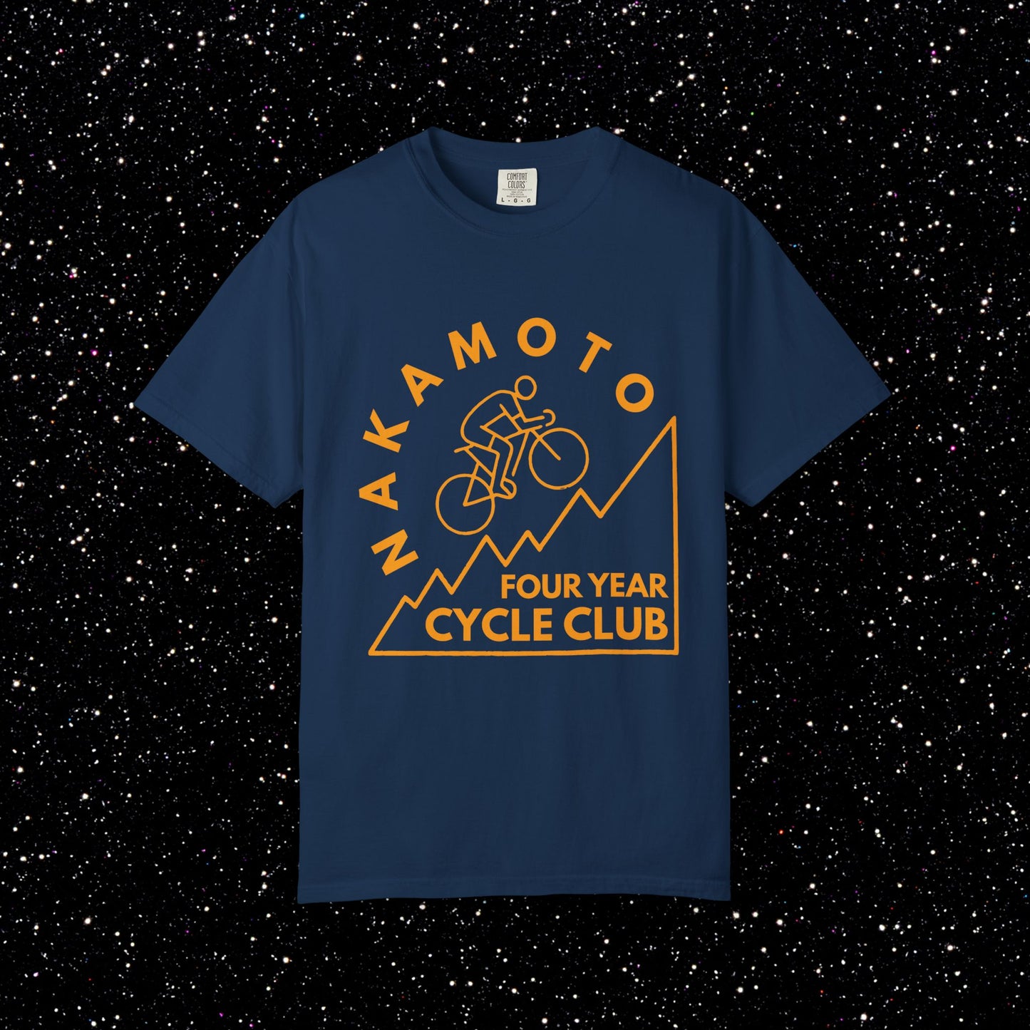 Nakamoto Four Year Cycle Club Bitcoin Line Tee