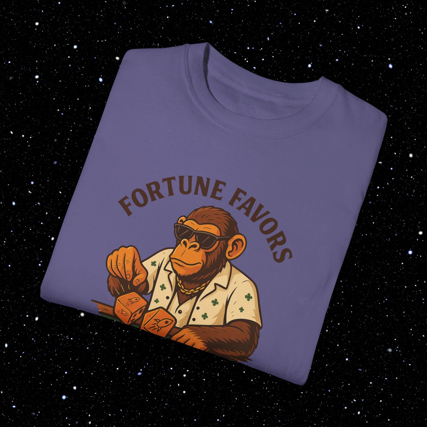 Fortune Favors the Degens Comfort Colors Tee Shirt