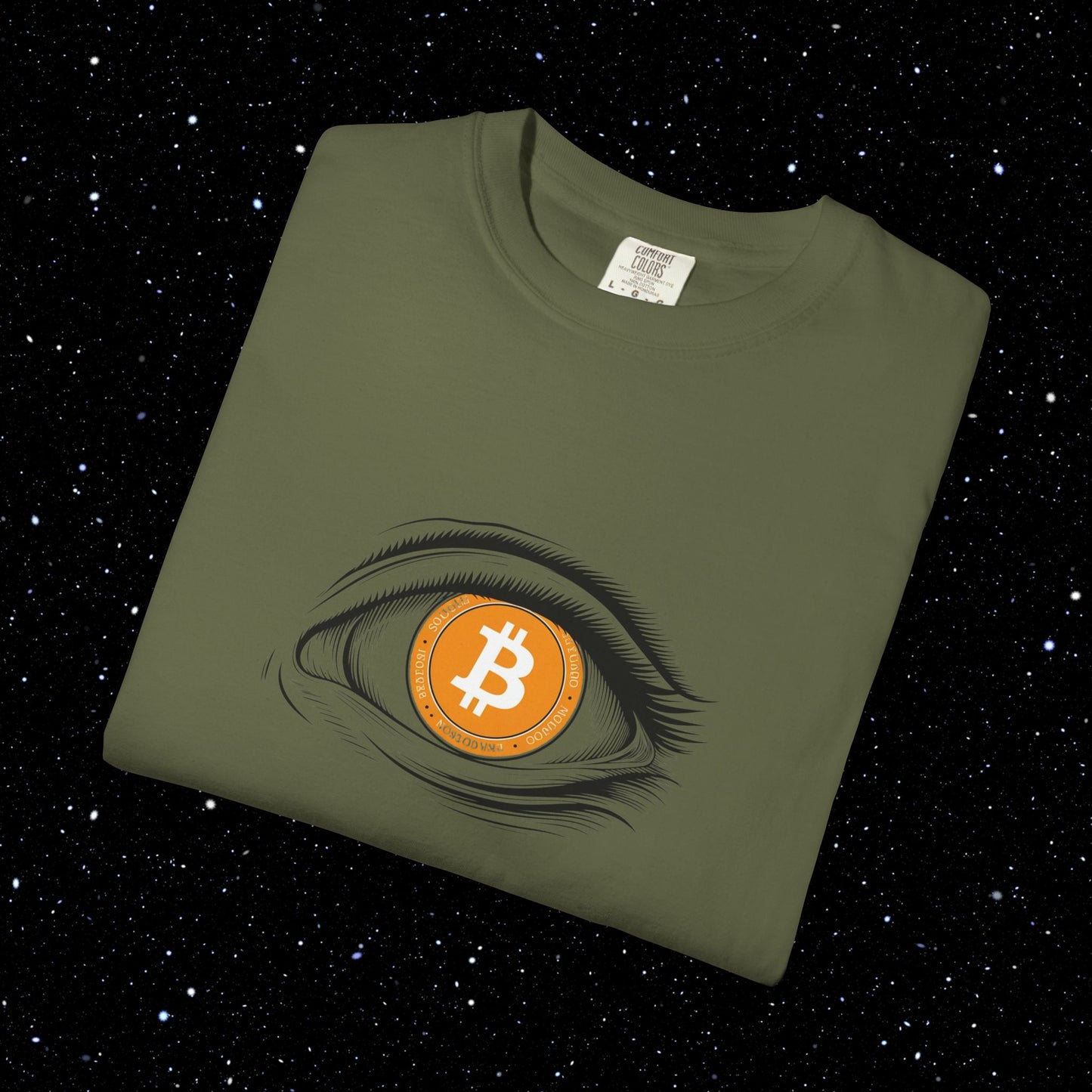 Bitcoin Vision Comfort Colors T-Shirt
